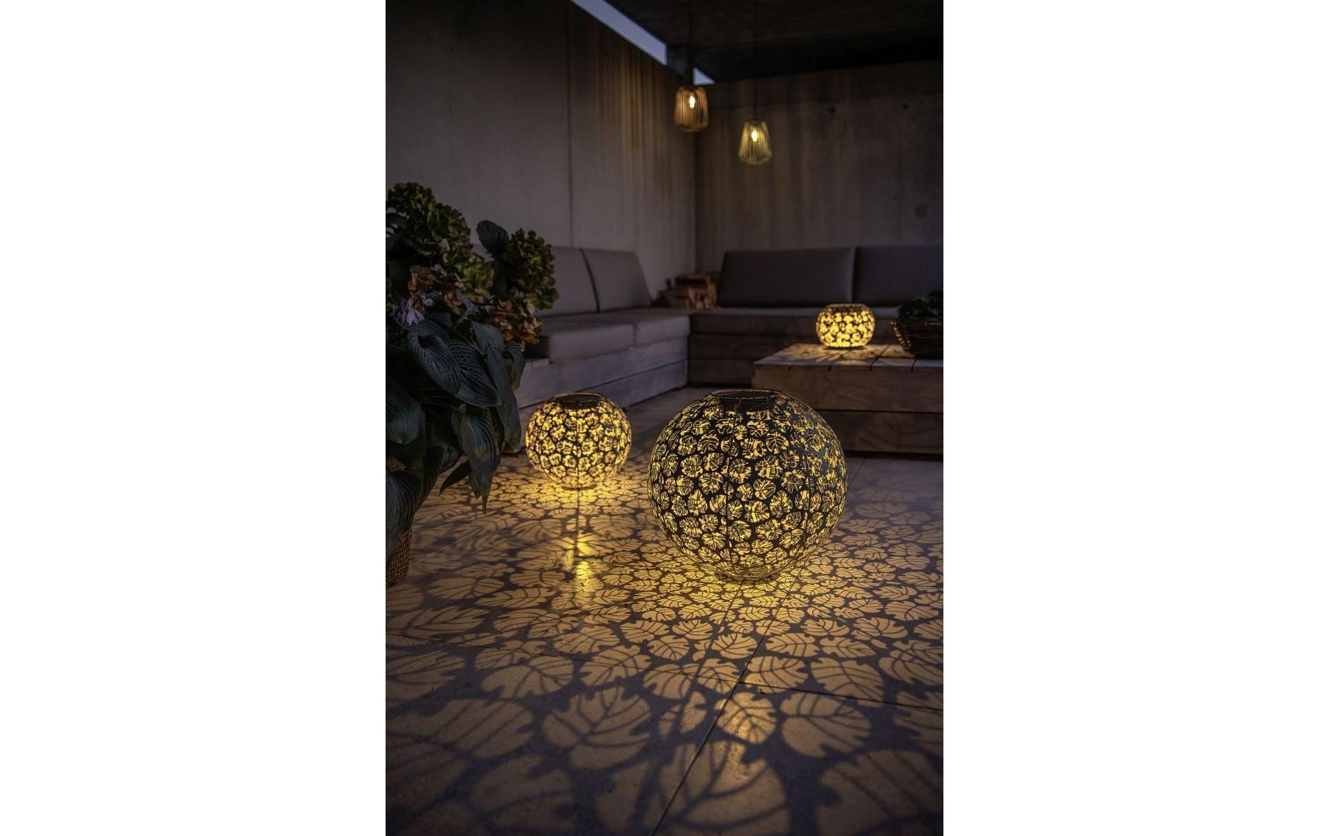 STT LED Windlicht »Solar Antic Ball«