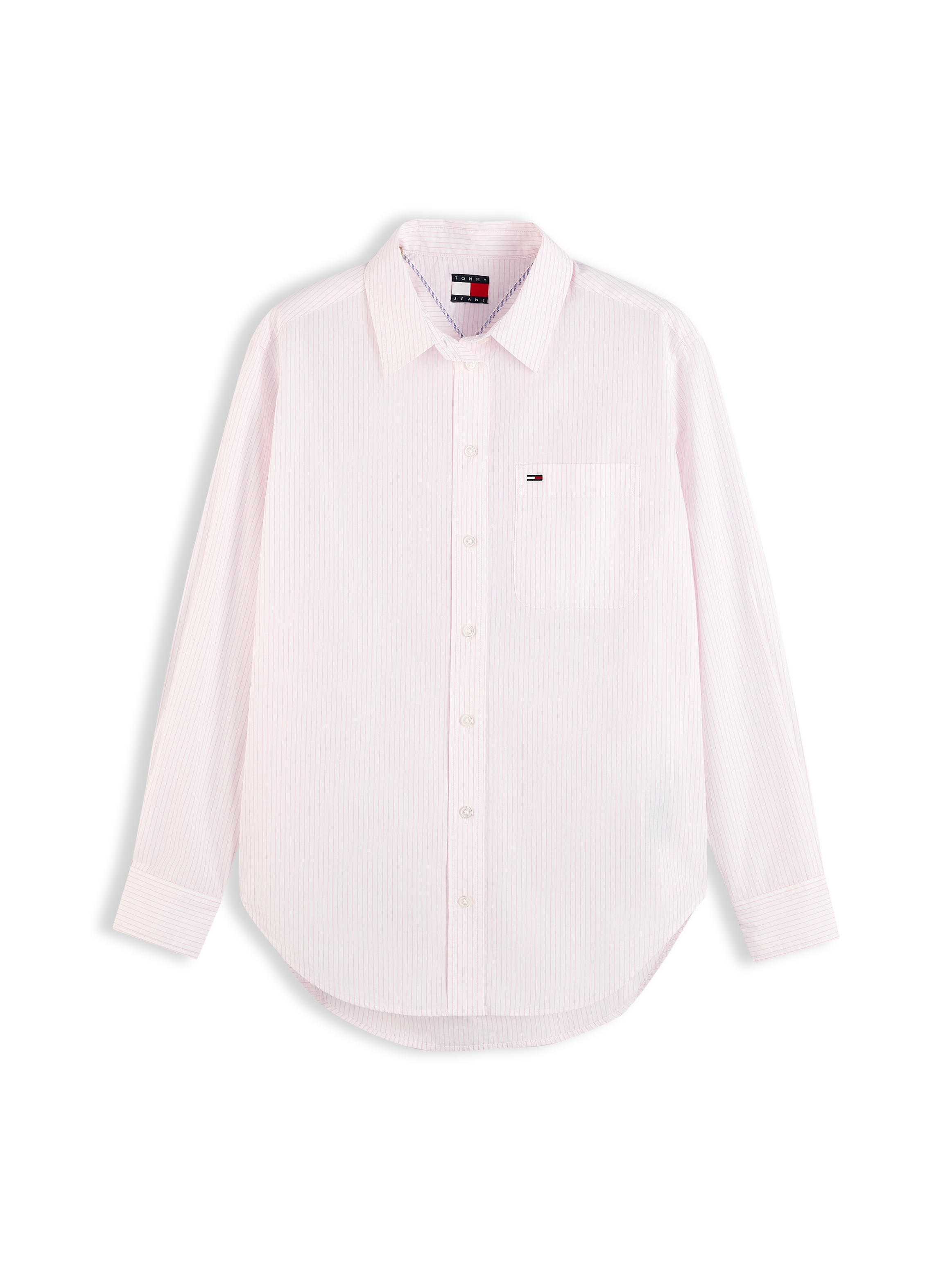 Tommy Jeans Blouse à manches longues »TJW RLX ESSENTIAL SHIRT« Coton, relaxed fit