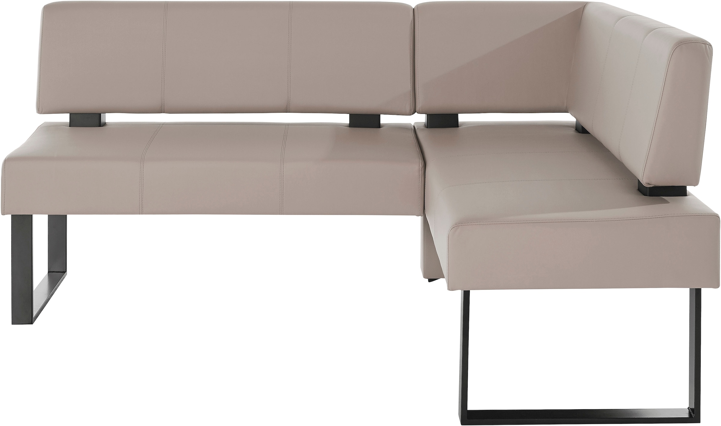 Home affaire Eckbank »Oliver mit Metallgestell, Küchenbank« verschiedene Bezüge Cord Esszimmerbank OTTOs Choice