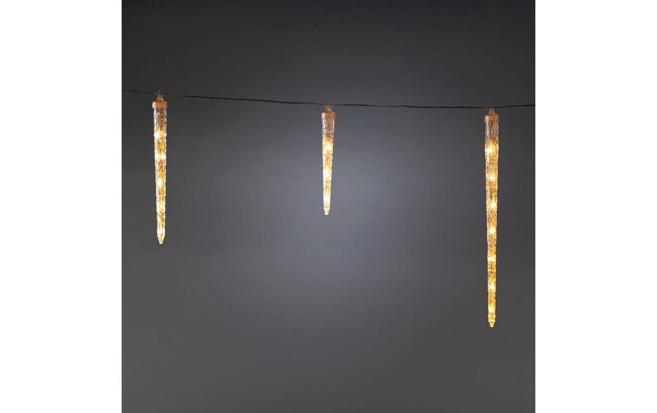 KONSTSMIDE Rideau lumineux »LED Eiszapfen Lichtervorhang 4.50m inkl. 16 Zapfen«