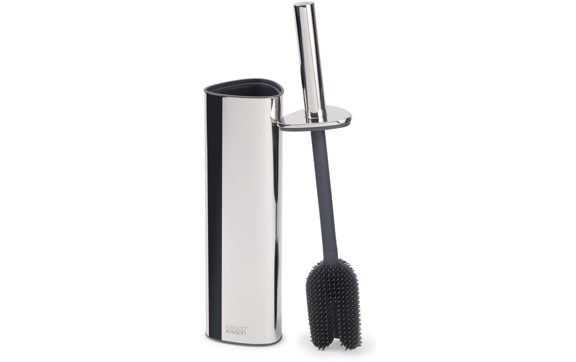 Joseph Joseph Brosse de nettoyage pour WC »Flex 360 Luxe Advanced« mit Edelstahloberfläche