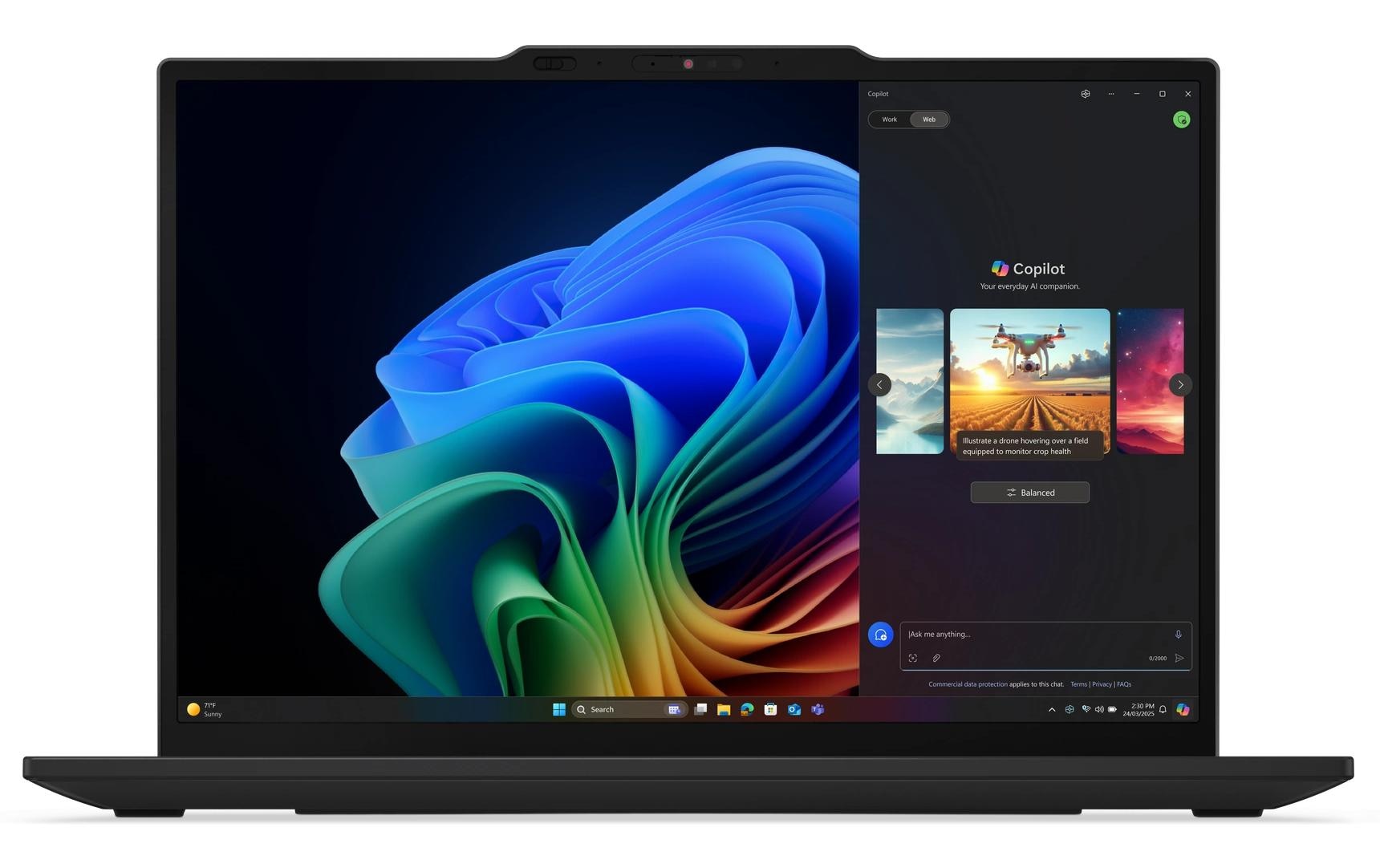 Lenovo Notebook »ThinkPad X13 Gen 6 (AMD) Copilot+ PC« / 13,3 ″ AMD Ryzen™ AI 7 1.000 GB SSD