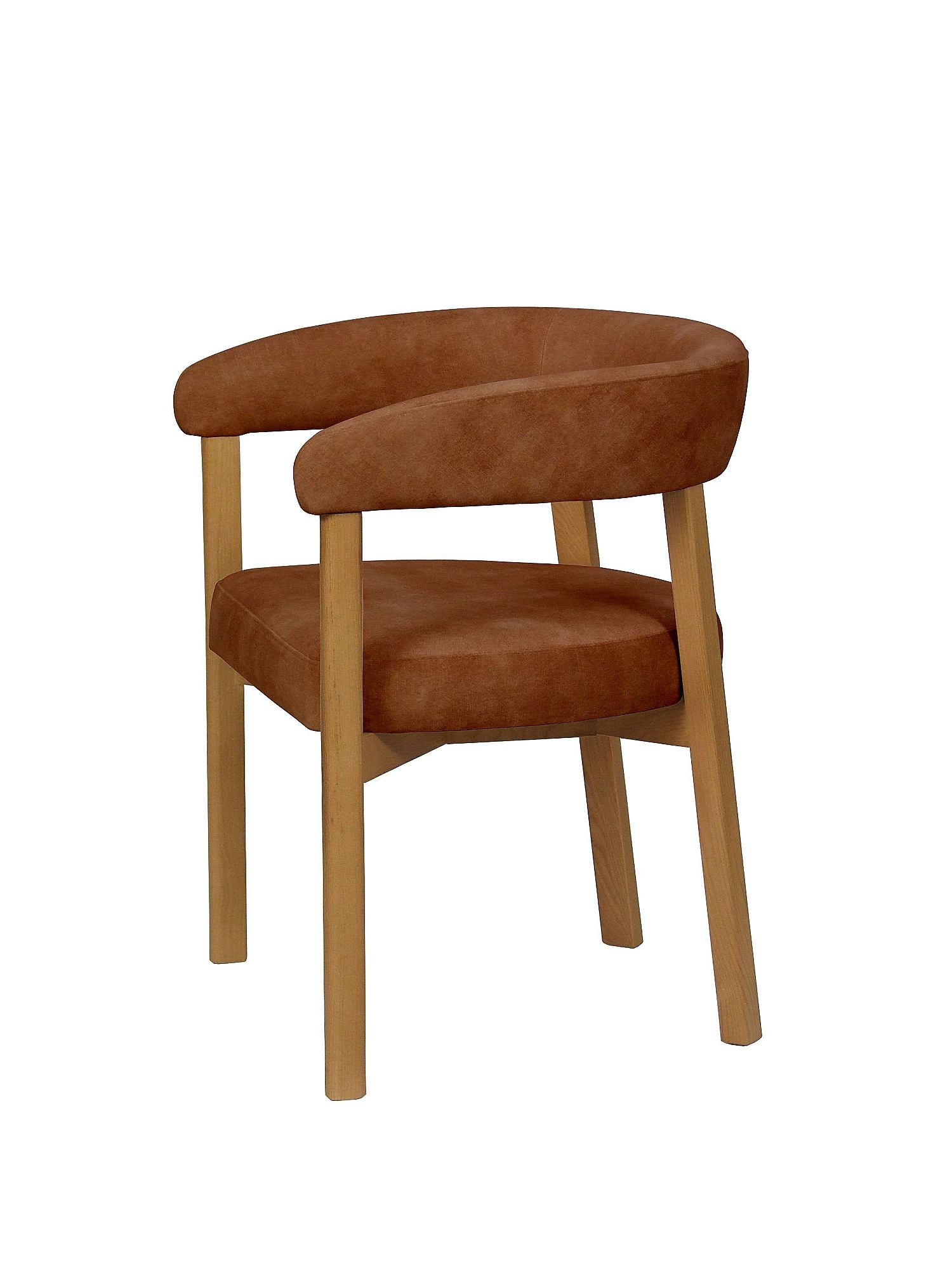 Home affaire Chaise avec accoudoirs »NUVOLA Stuhl,Armstuhl,Made in Italy,Massivholz,Samt,24 Farbvarianten« () 1 cuisSalon-bureau, coin lecture, velours résistant à la saleté avec effet nuage