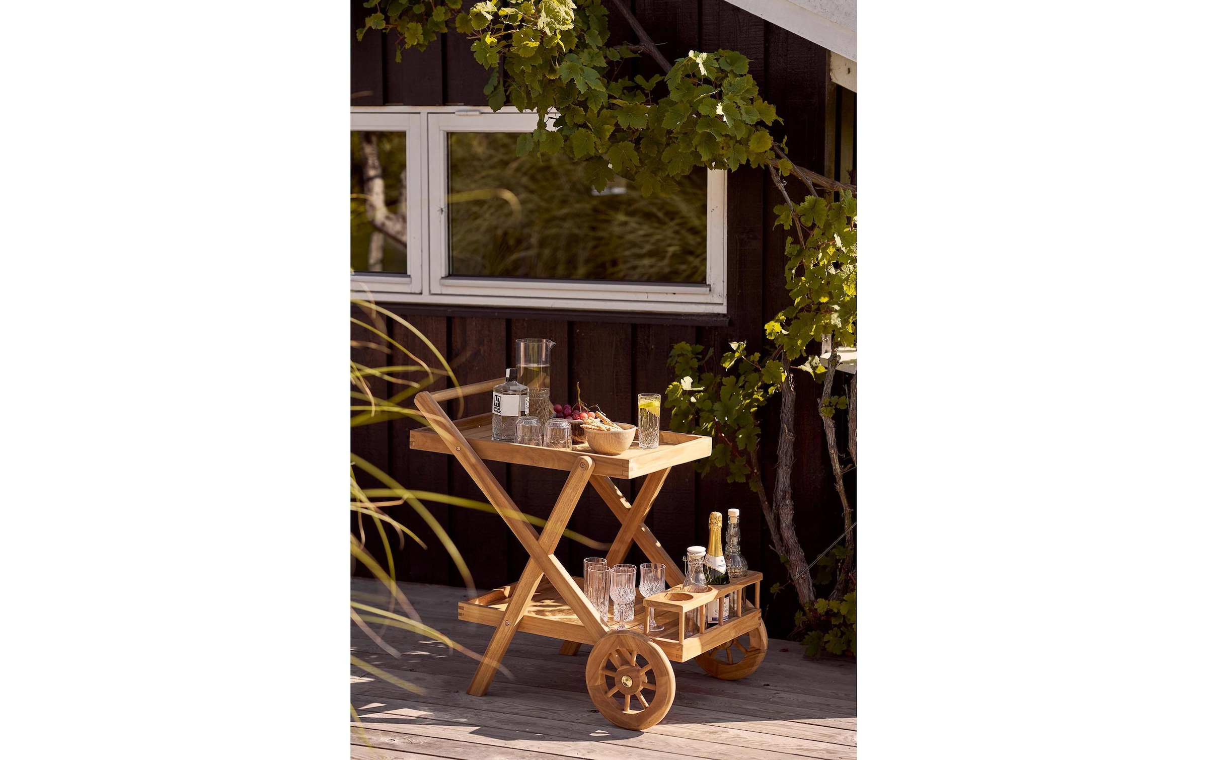 House Nordic Chariot de service »Pasaku, 86 x 50 x 81 cm«