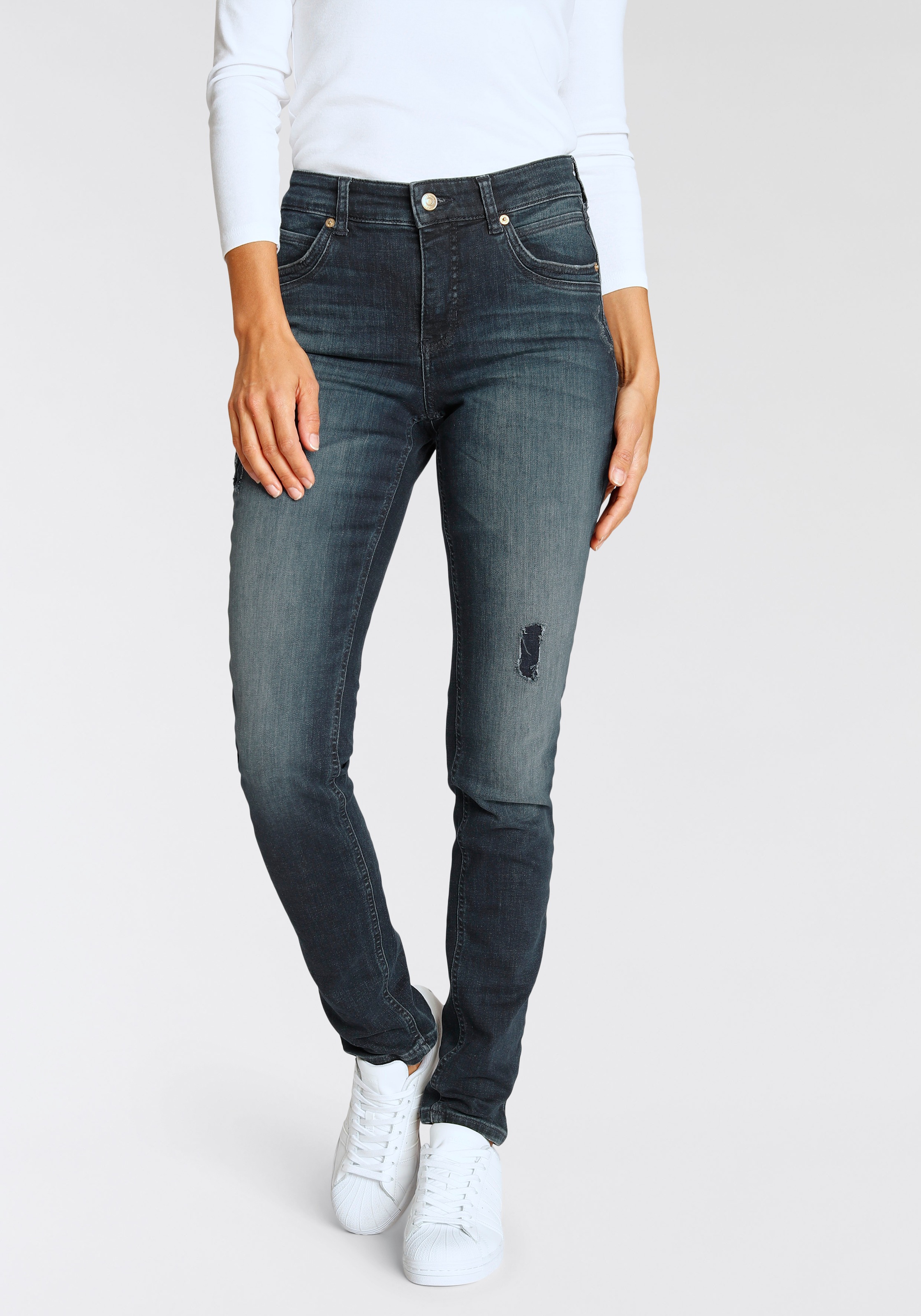 Image of MAC Destroyed-Jeans »SM Mel«, Klassicher Schnitt von MAC mit Sylvie Meis bei Ackermann Versand Schweiz