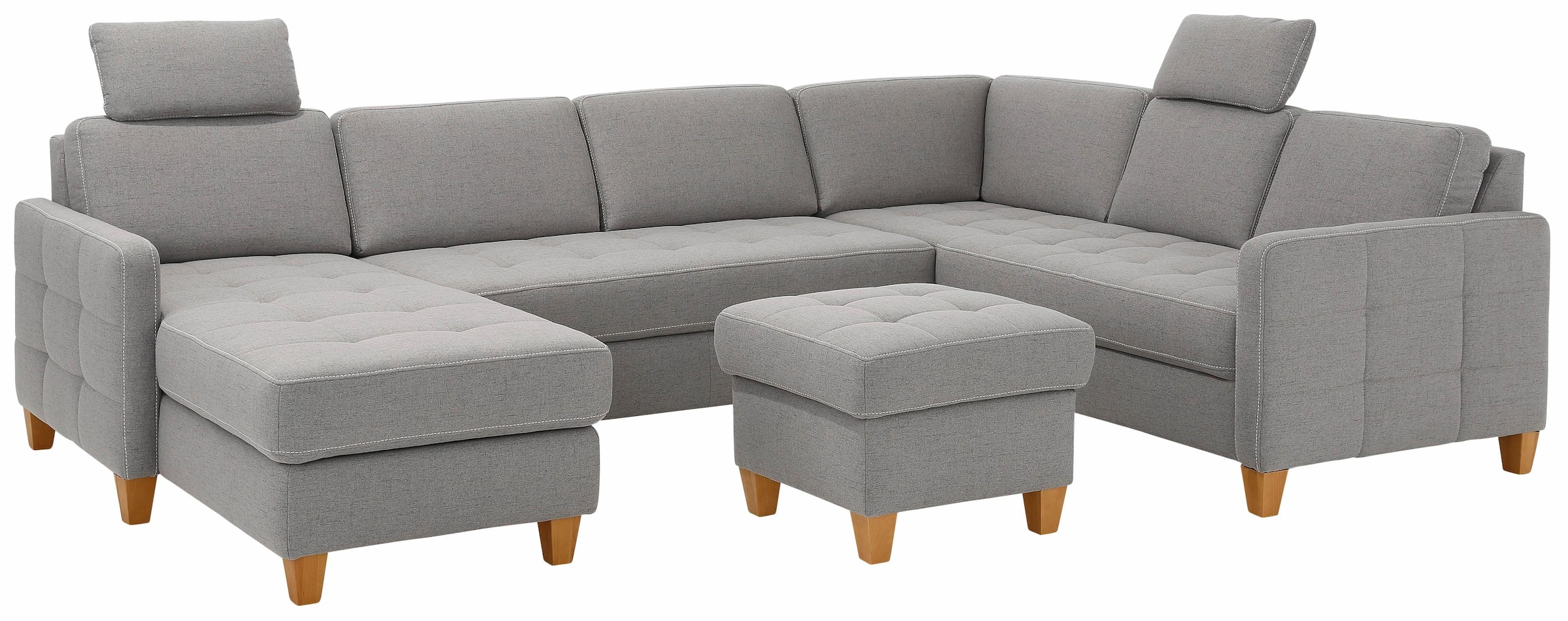 Image of Home affaire Wohnlandschaft "Earl U-Form" wahlweise auch mit Bettfunktion oder Bettfunktion mit Bettkasten