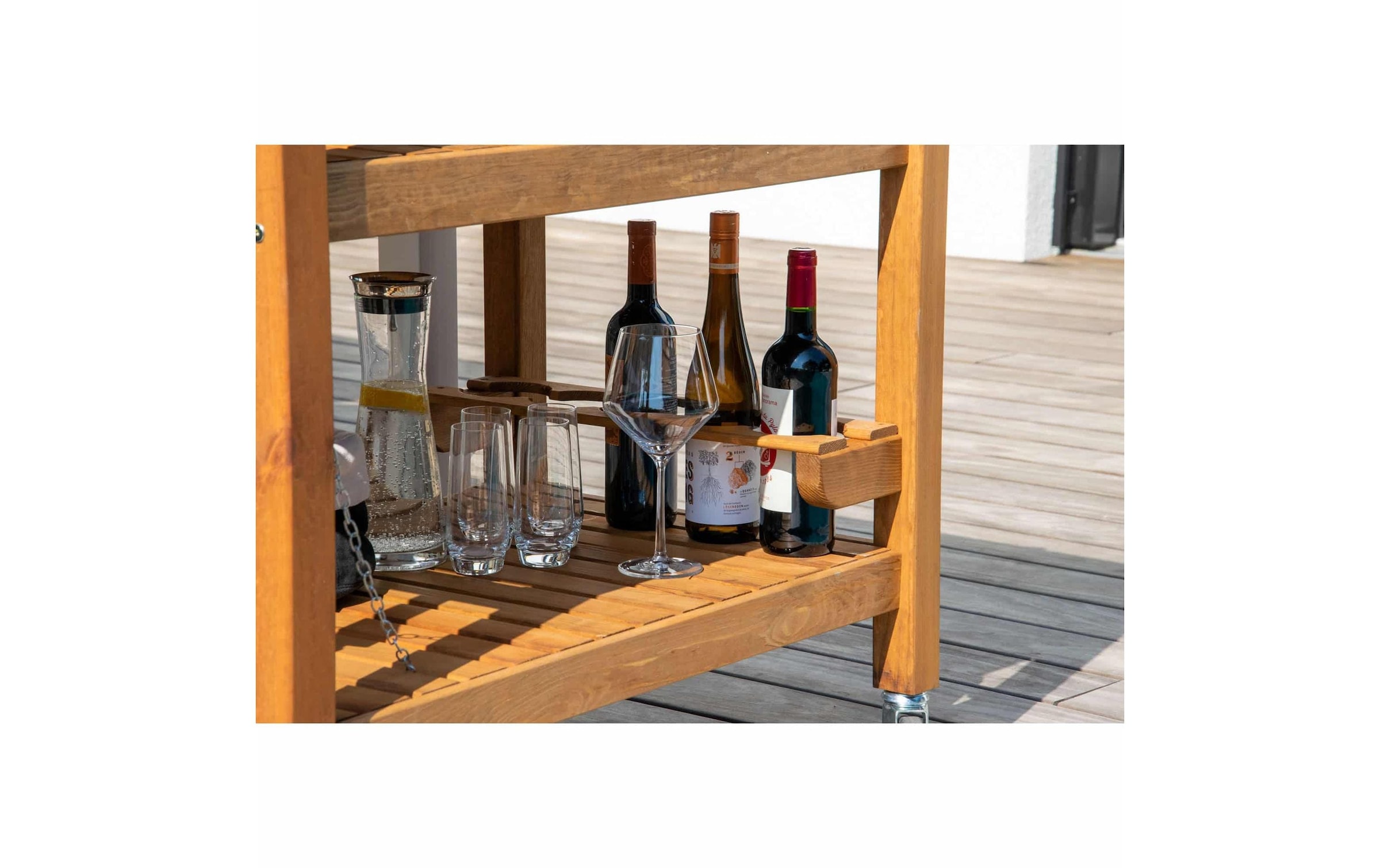 dobar Chariot à roulettes »Rollbarer Beistellwagen« Vielseitiger Multifunktionswagen