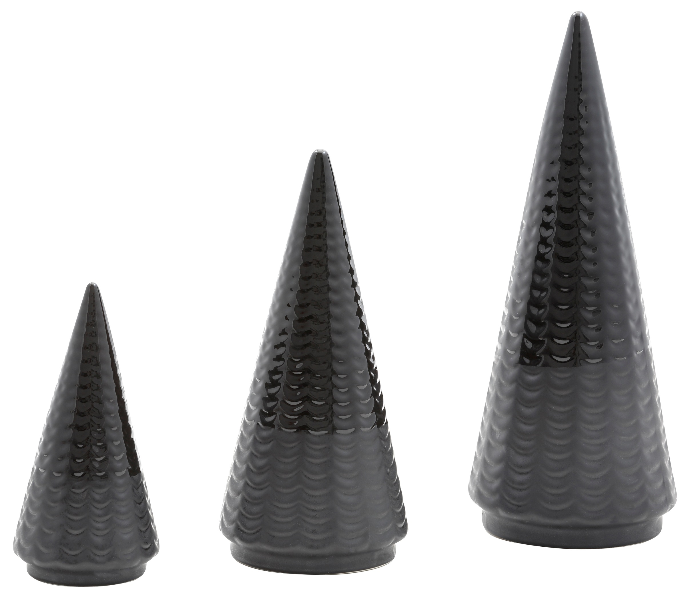 Image of Leonique Dekobaum »Jaenna«, (Set, 3 St.), Keramik-Weihnachtsbaum in 3 Grössen, H. 16.5 cm, 23 cm und 30,5 cm bei Ackermann Versand Schweiz