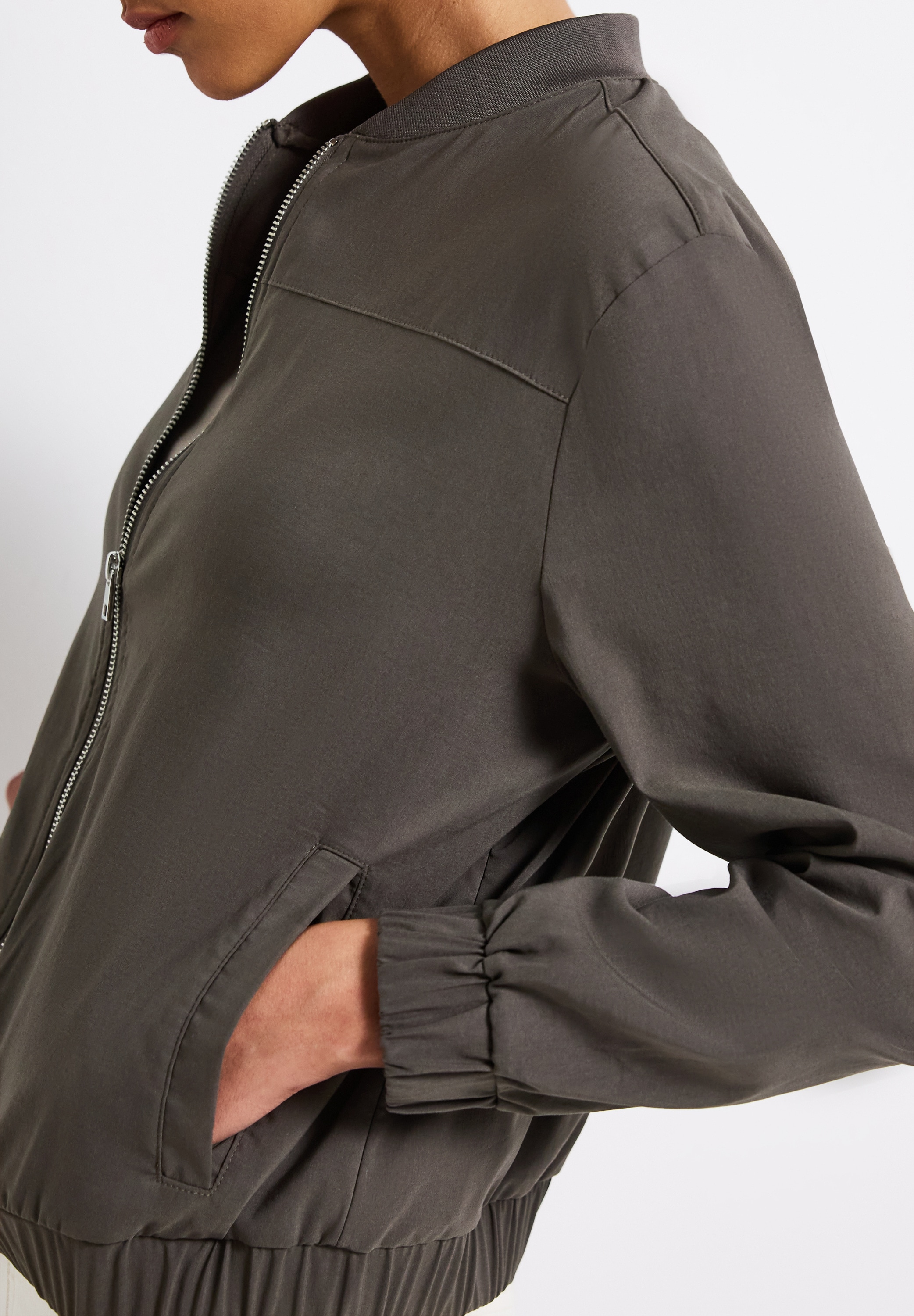 STREET ONE Jackenblazer, mit elastischem Bund