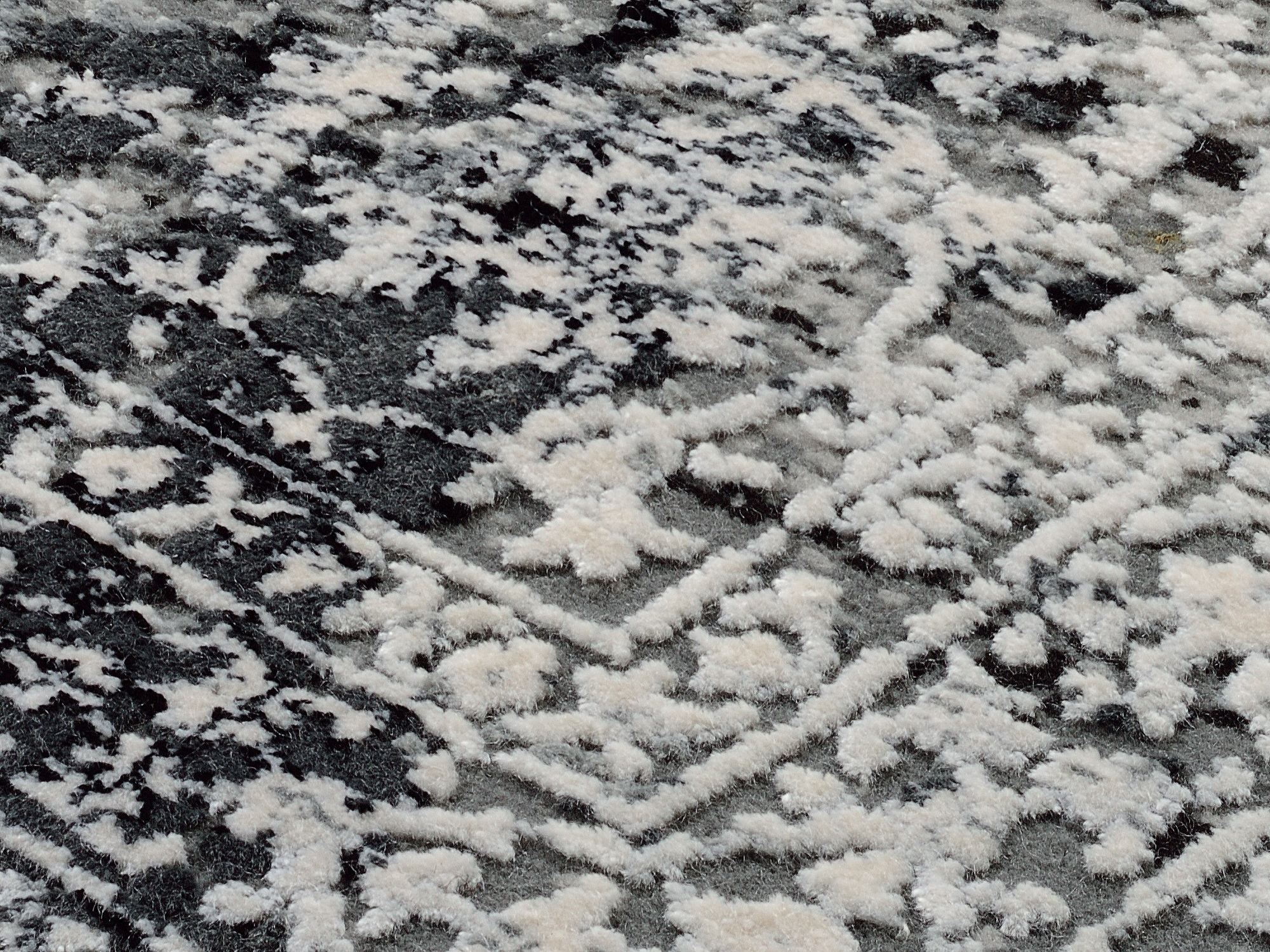 OCI DIE TEPPICHMARKE Tapis »BESTELLER CAVA« Rond 8 mm Höhe viscose brillante, avec franges, structure haute basse, vintage, salon