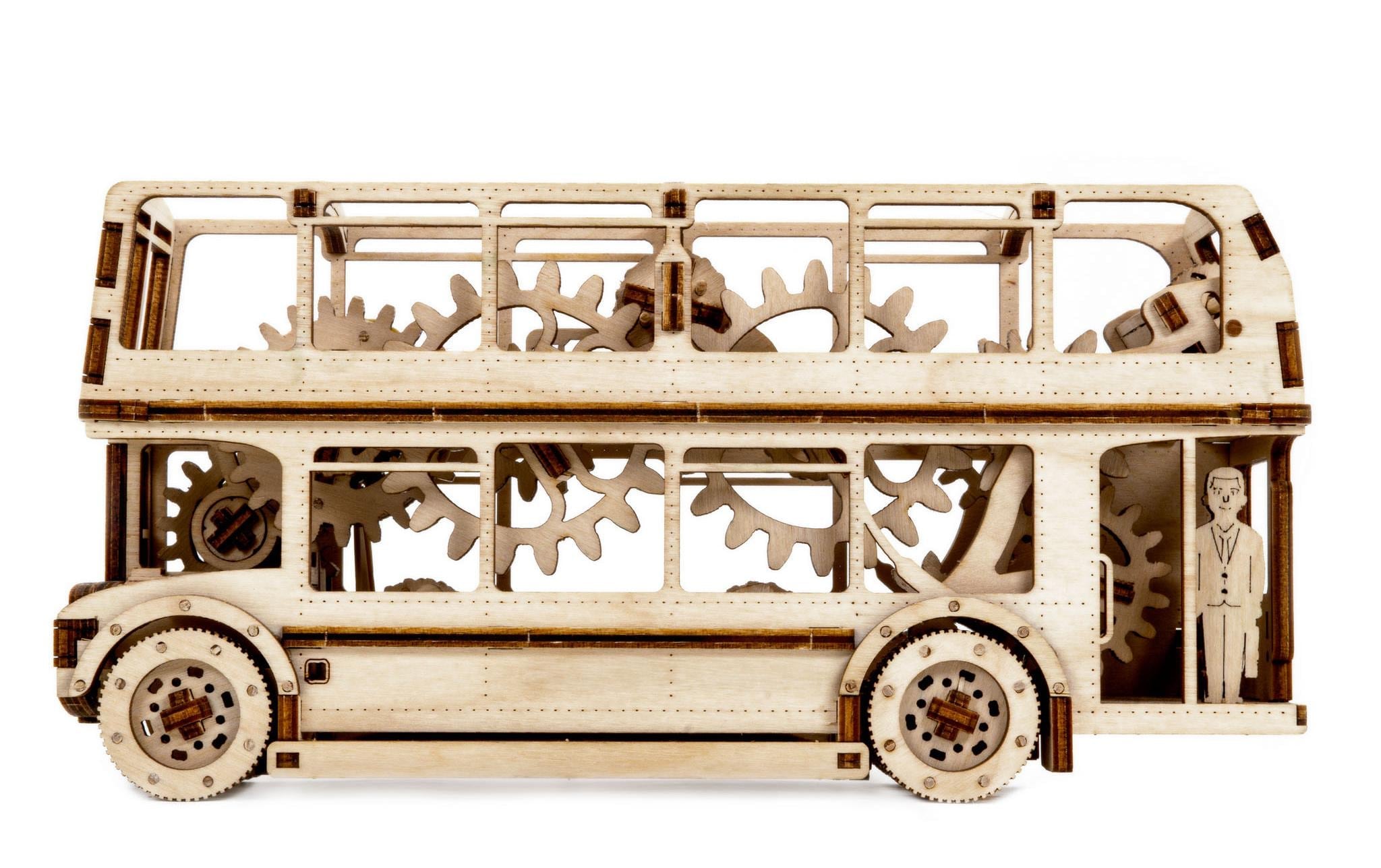 Revell® Modellbausatz »Tiny Adventures – London Bus Holzbausatz« 216 Stk. tlg.