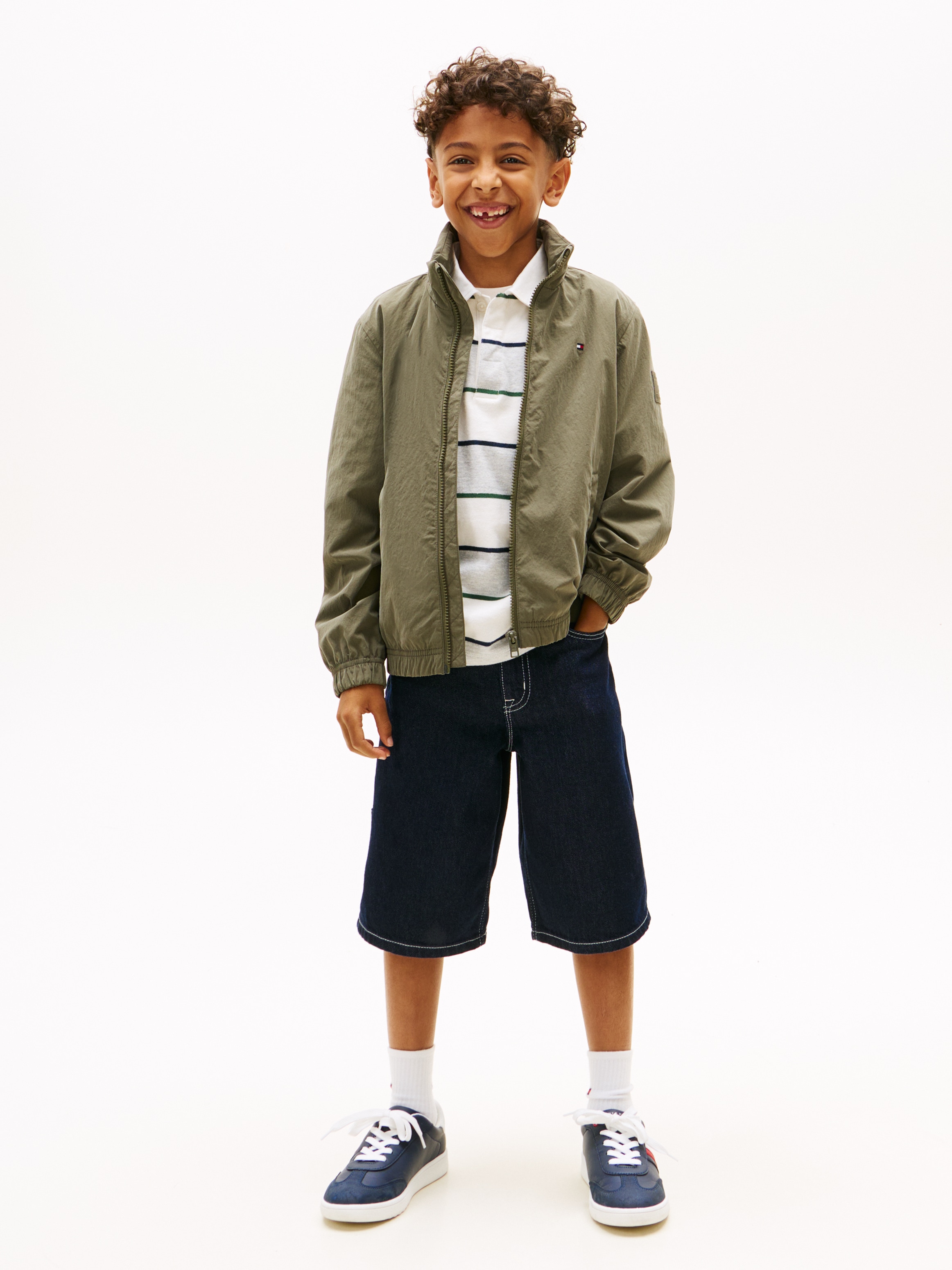 Tommy Hilfiger Veste d'extérieur »ESSENTIAL JACKET« mit Kapuze Kinder bis 16 Jahre, regular fit, mit Kapuze