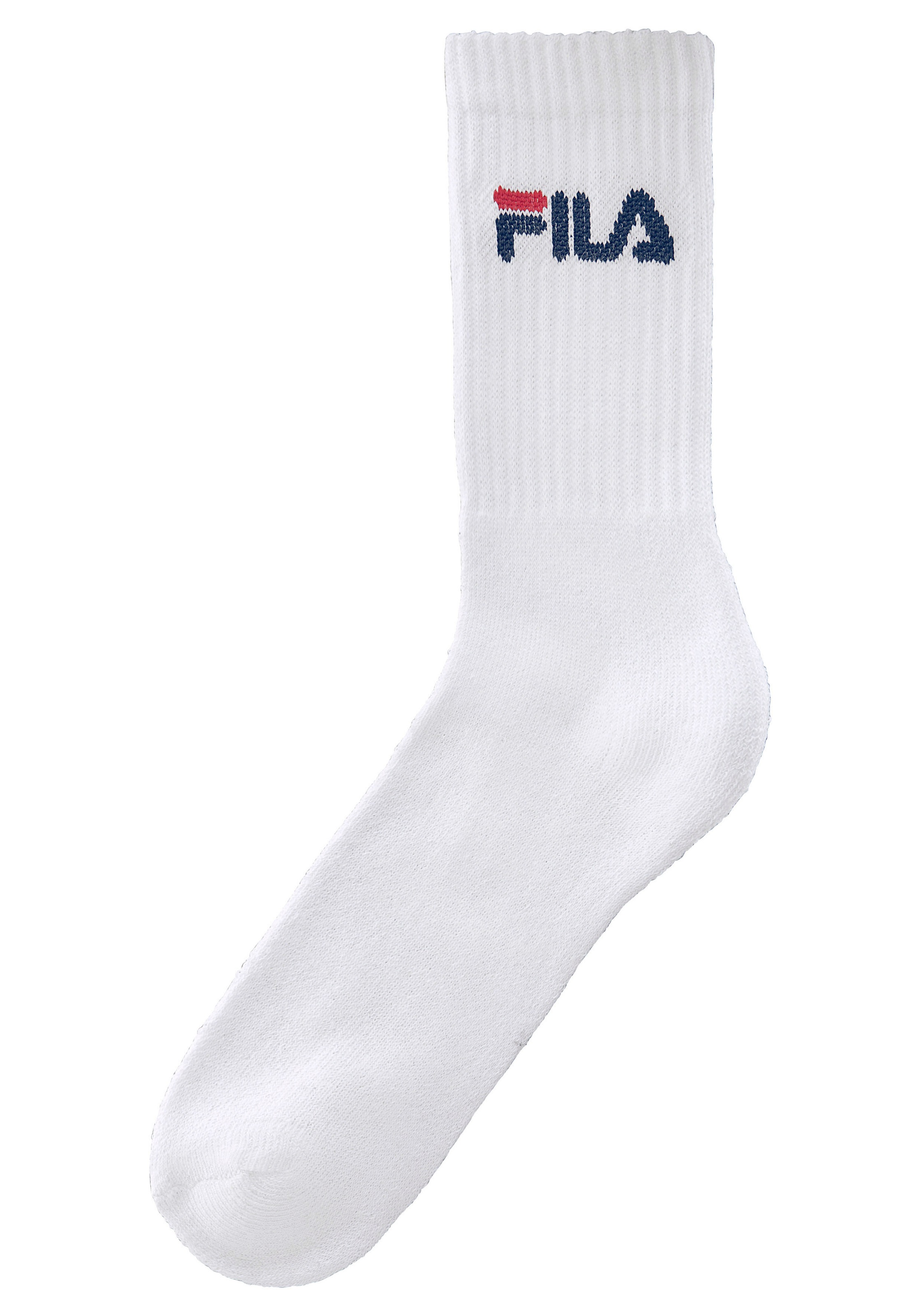 Image of Fila Tennissocken, (6 Paar), mit eingestricktem Logo bei Ackermann Versand Schweiz