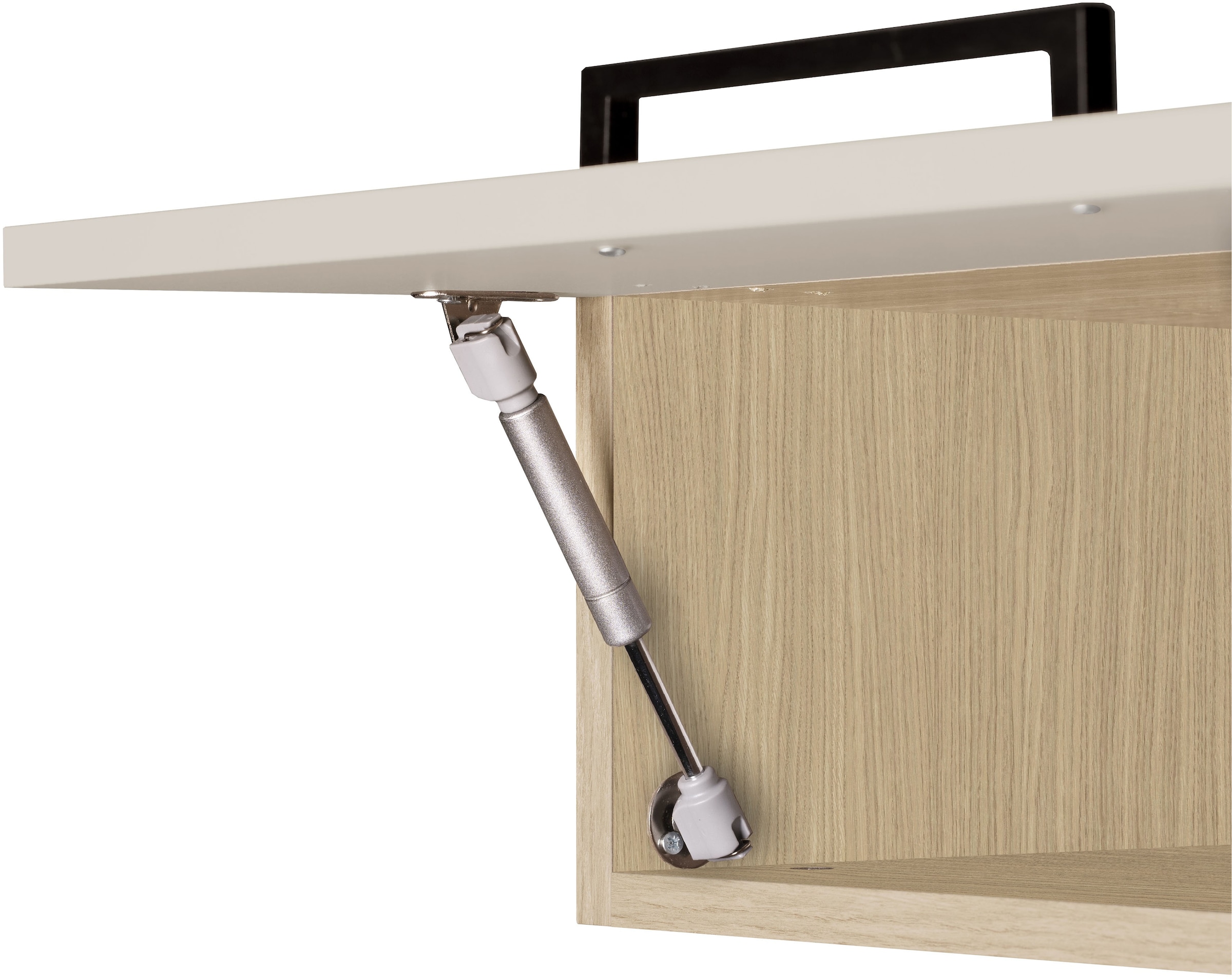 KOCHSTATION Aufsatzschrank »Luna, Hängeschrank, Küchenhängeschrank, Made in Italy« B/T/H: 60×60×20 cm, zusätzlicher Stauraum über der Arbeitsfläche