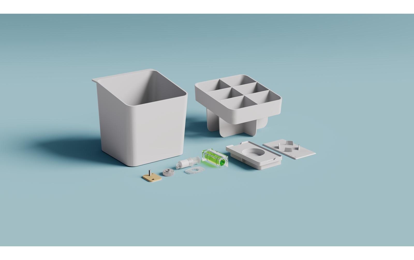 tesa Ablageelement »Weiss«