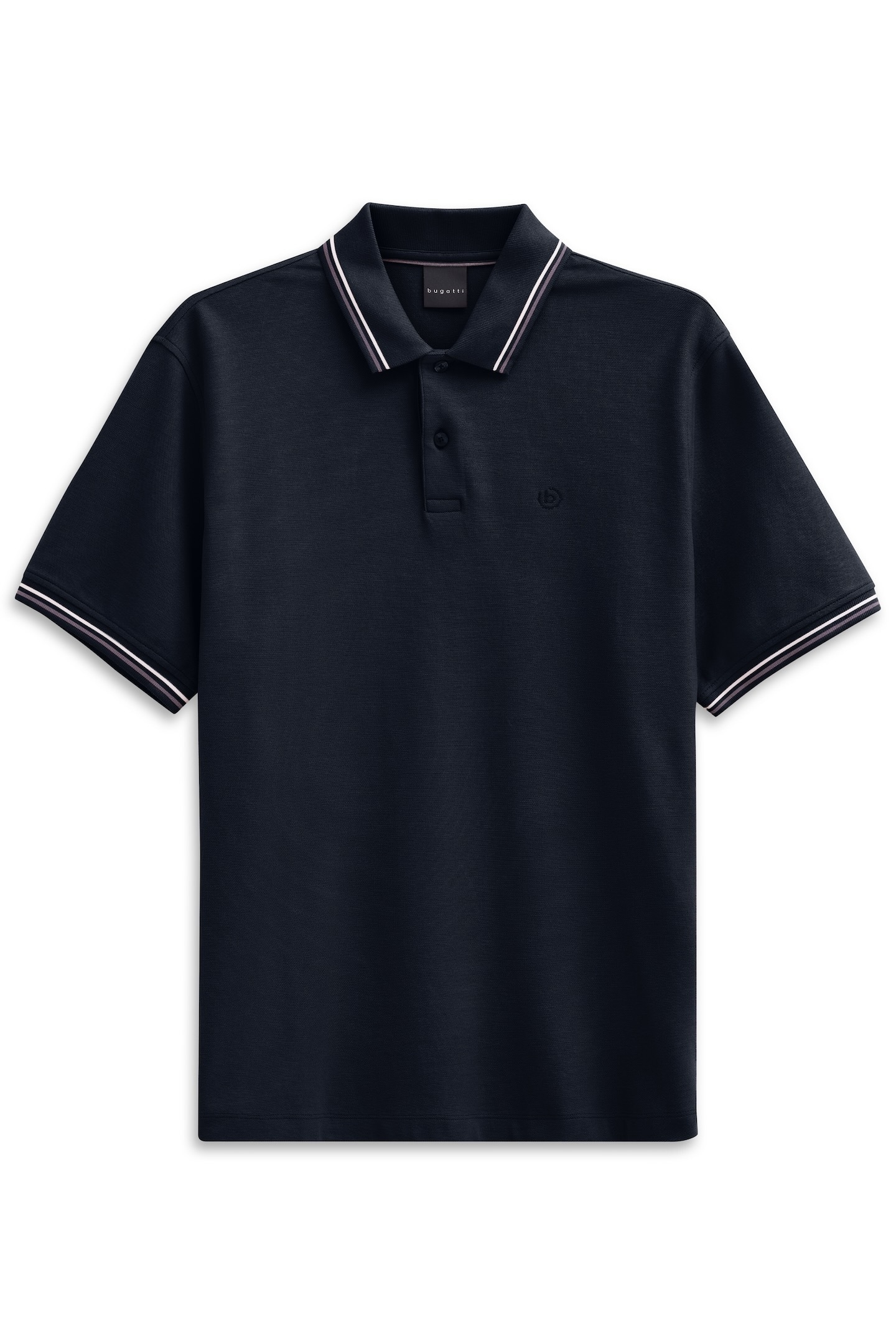 bugatti Poloshirt »Modern Fit« Basic Essential aus Baumwolle