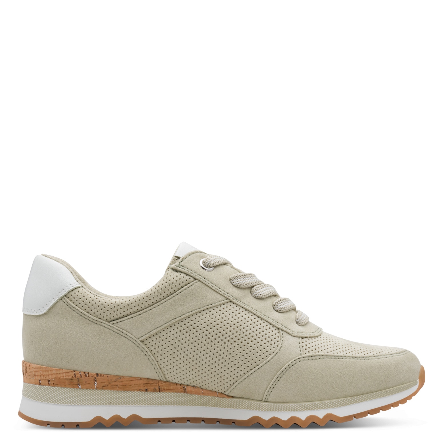 MARCO TOZZI Baskets compensées  chaussure de loisirs, chaussure basse, chaussure à lacets en version vegan
