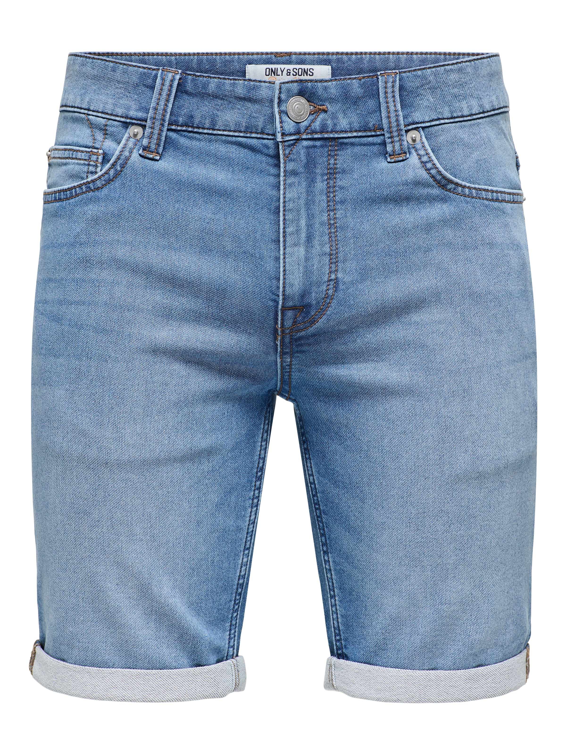 ONLY & SONS Jeansshorts »ONSPLY LIGHT BLUE 5189 SHORTS DNM NOOS«