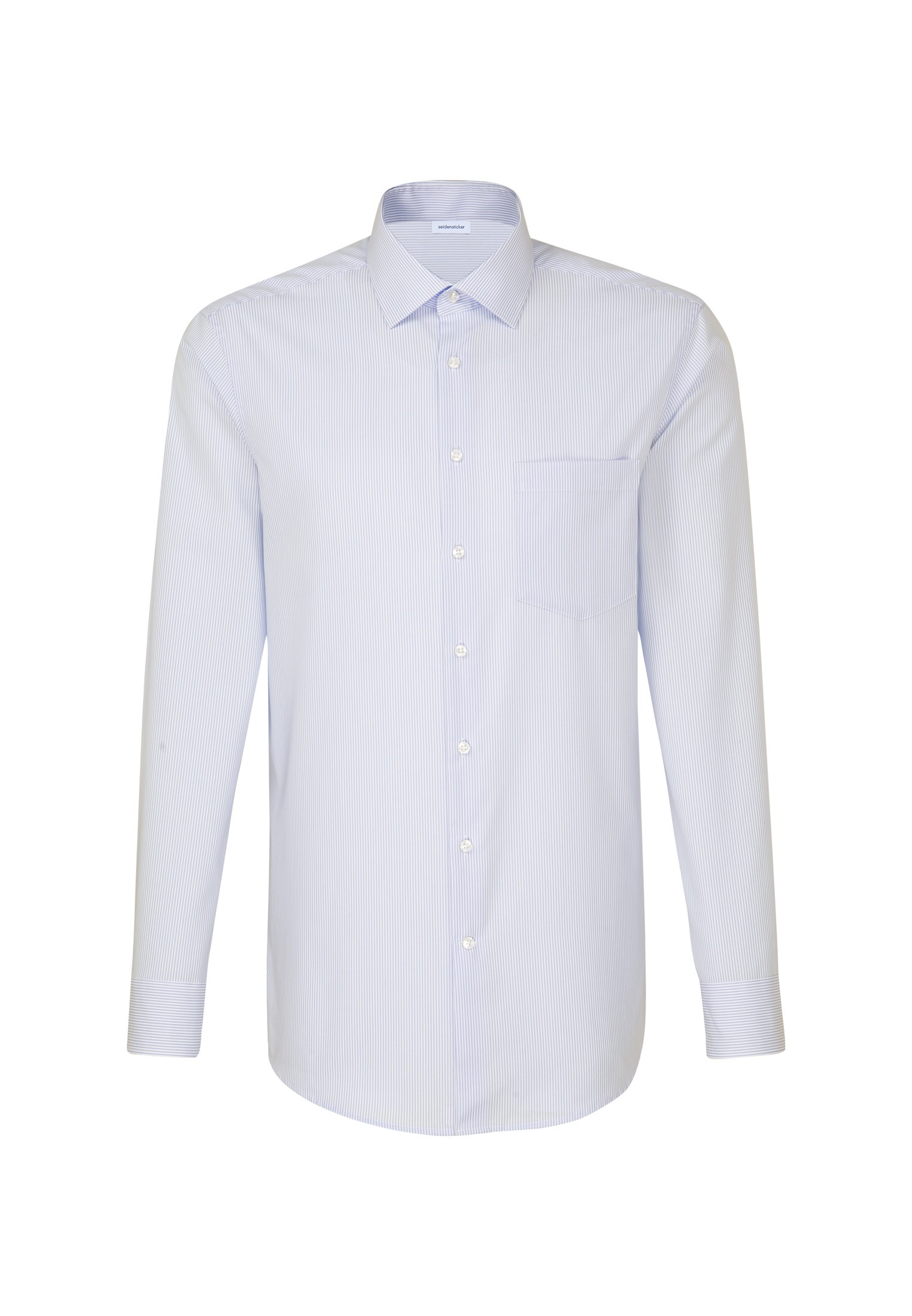 seidensticker Businesshemd »Schwarze Rose« Regular 1/1 Kentkragen Gestreift