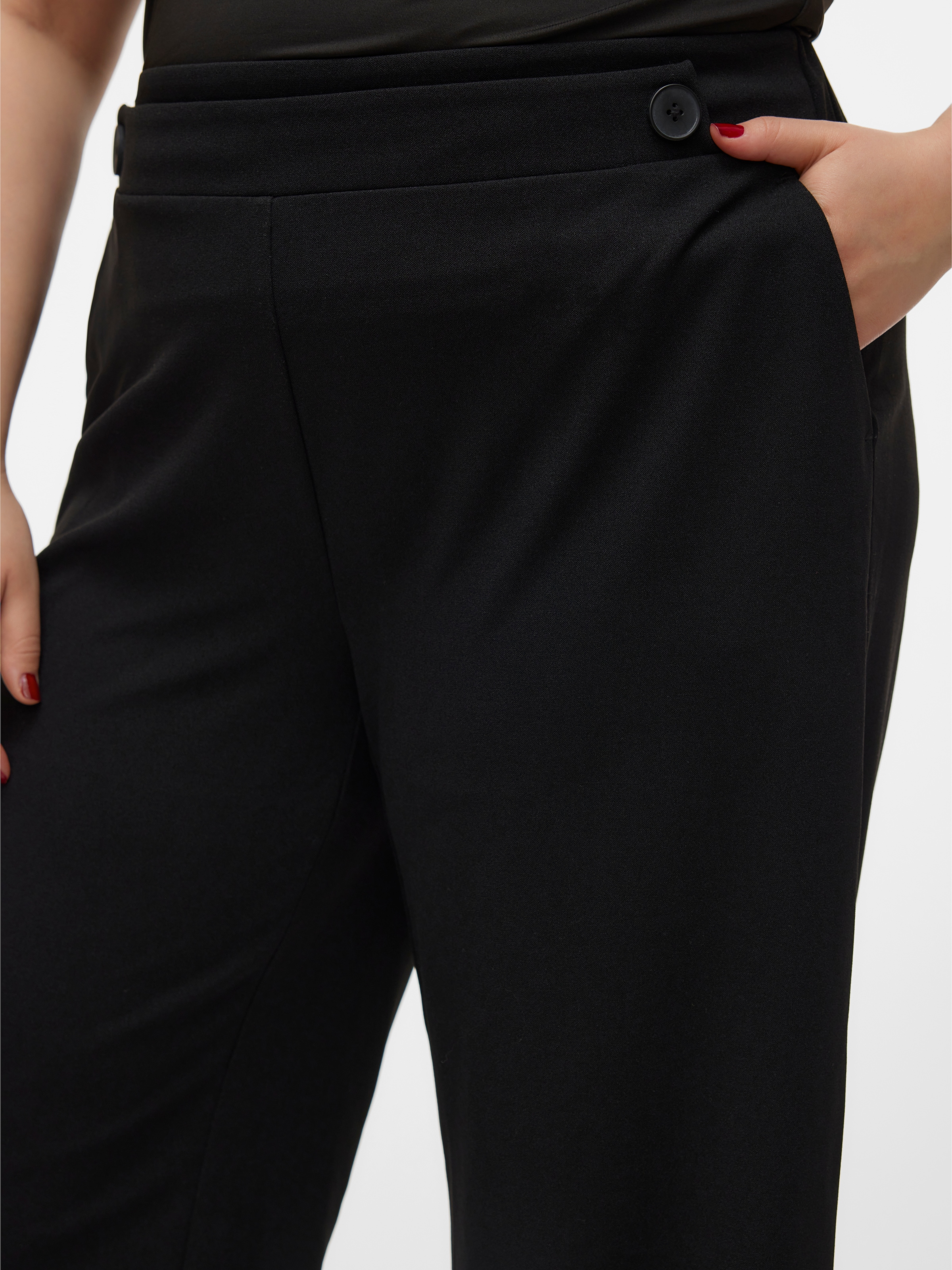 Vero Moda Curve Anzughose »VMCLIVA HW WIDE PANT CUR NOOS«