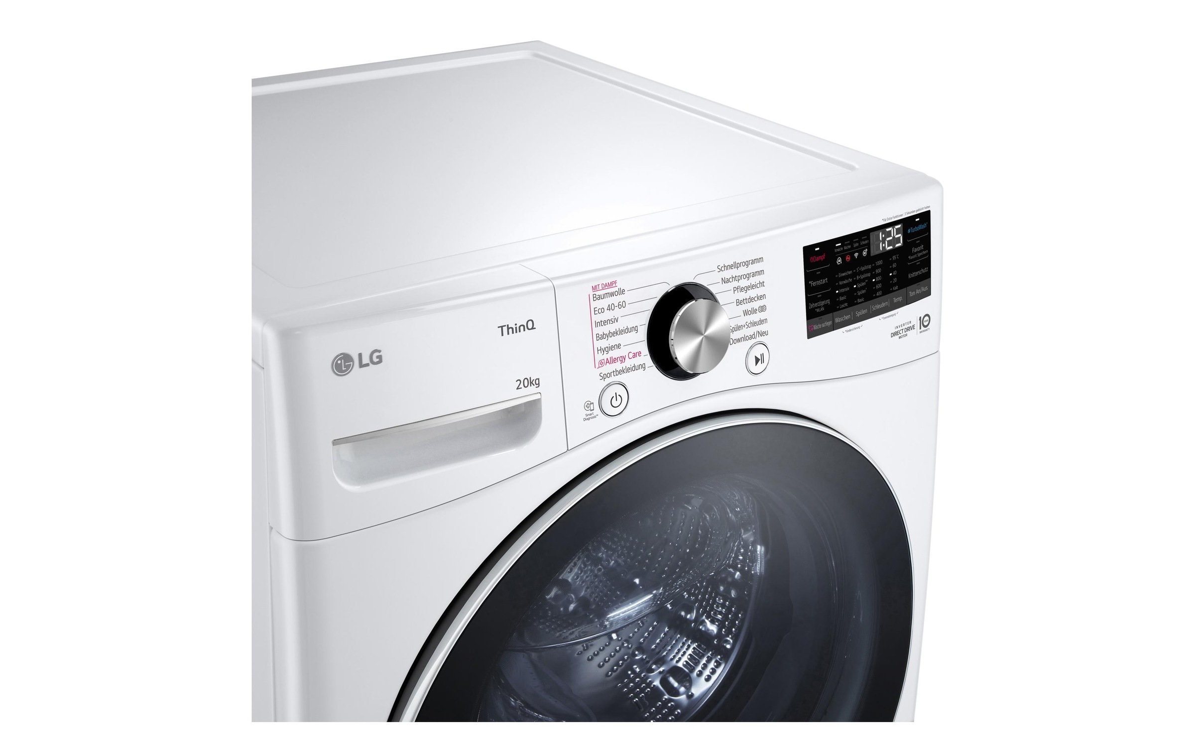 LG Waschmaschine »F0WVT202«, 20 kg, 1000 U/min