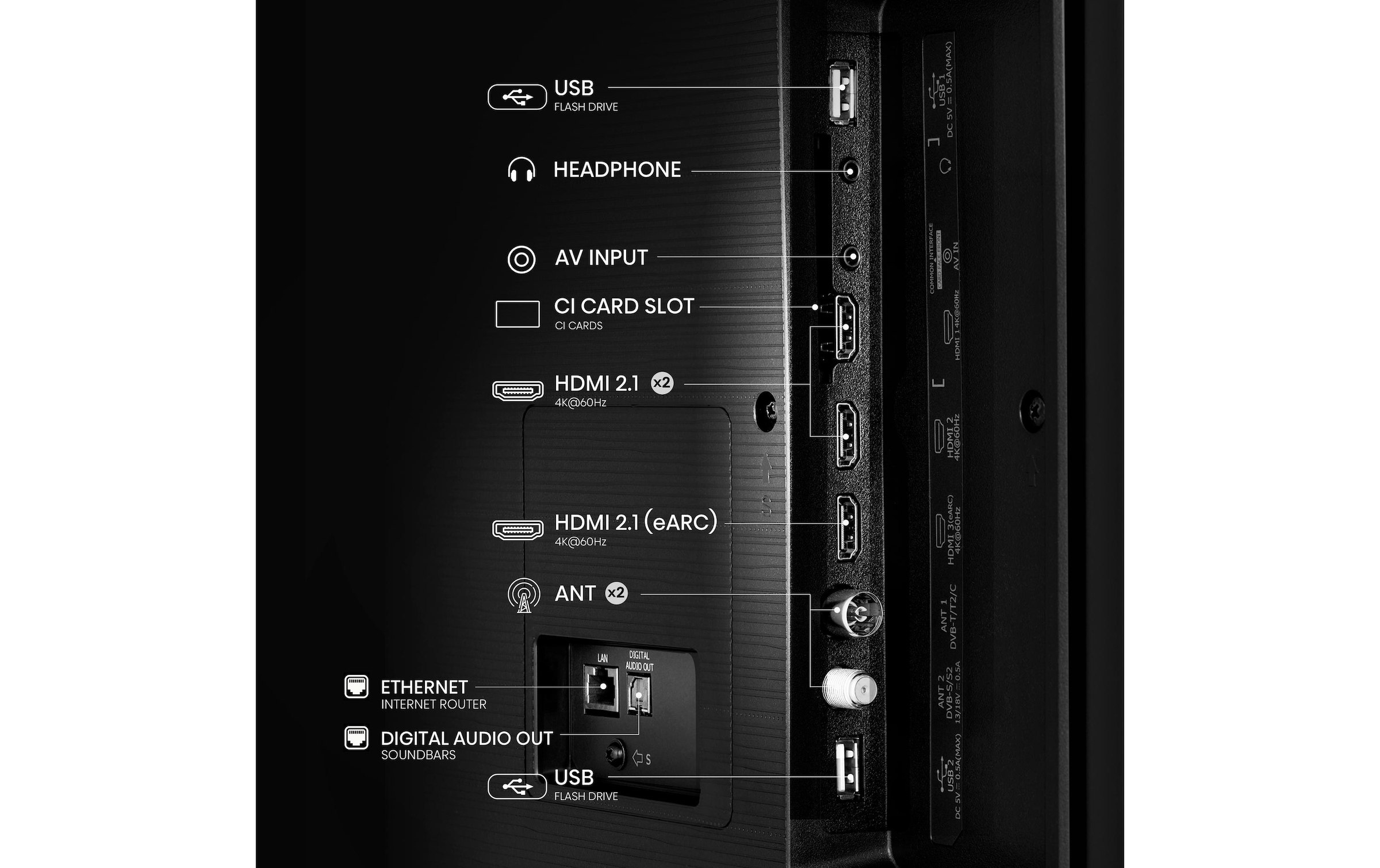 Hisense Téléviseur LCD-LED »65A6N« 164 cm/65 ″