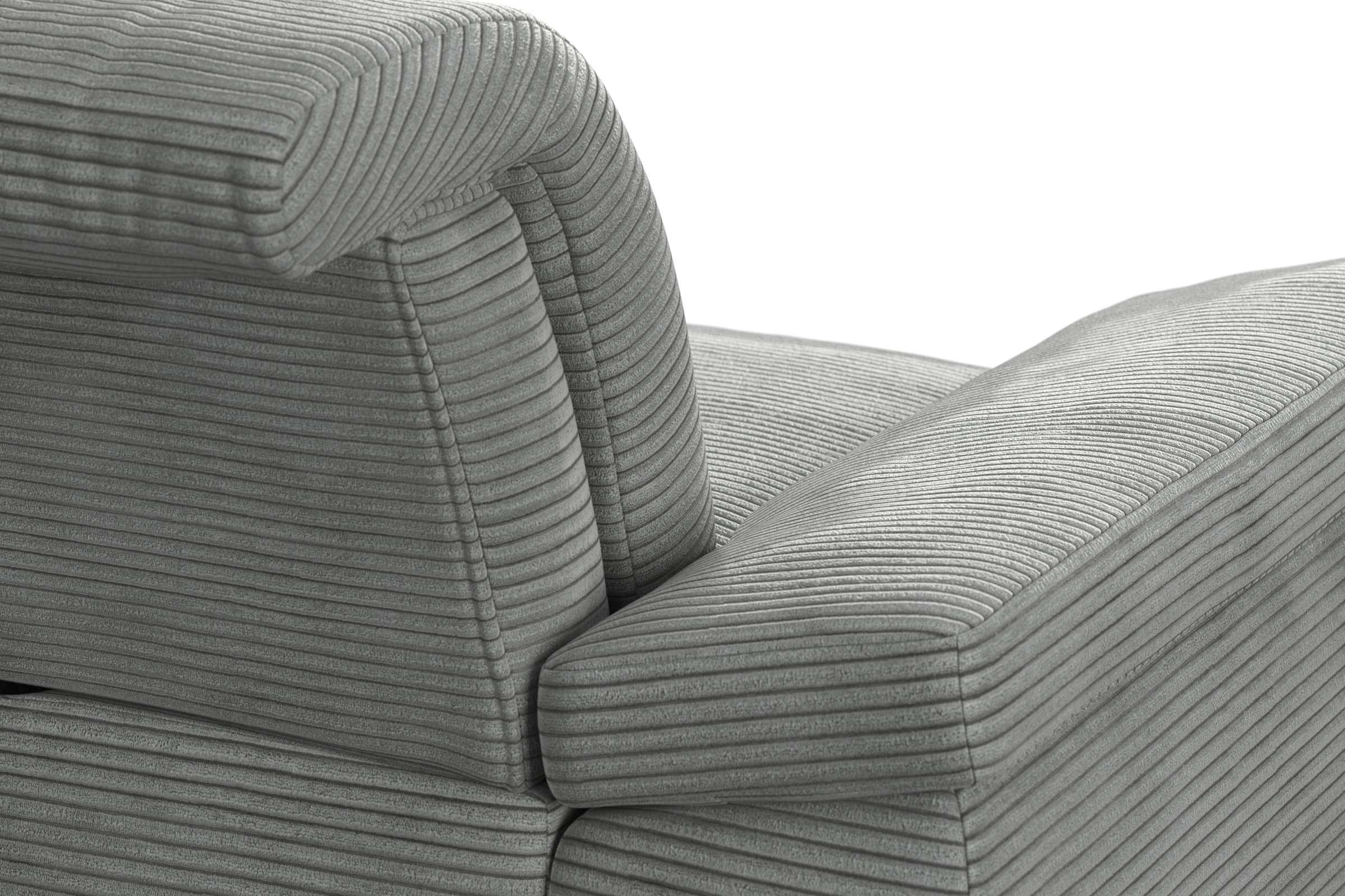 sit&more Ecksofa »Cabana L-Form«, Recamiere, wahlweise mit Sitztiefen-, Armlehnen- und Kopfteilfunktion