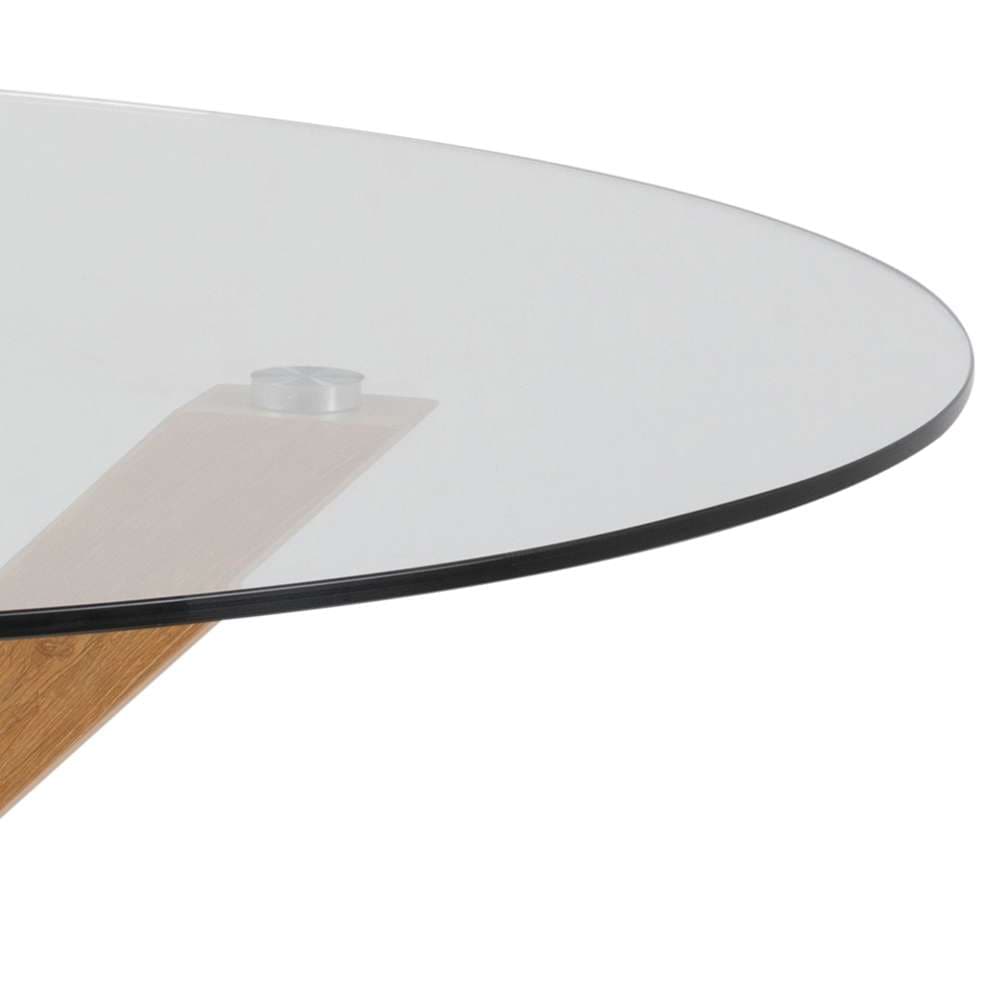 ACTONA GROUP Esstisch »Heaven, runde Tischplatte aus Keramik o. Glas & belastbar bis 100 kg« Esstisch, OTTOs Choice,  Gehärtetem Klarglas, Robustes Gestell, Platz für Familie & Freunde