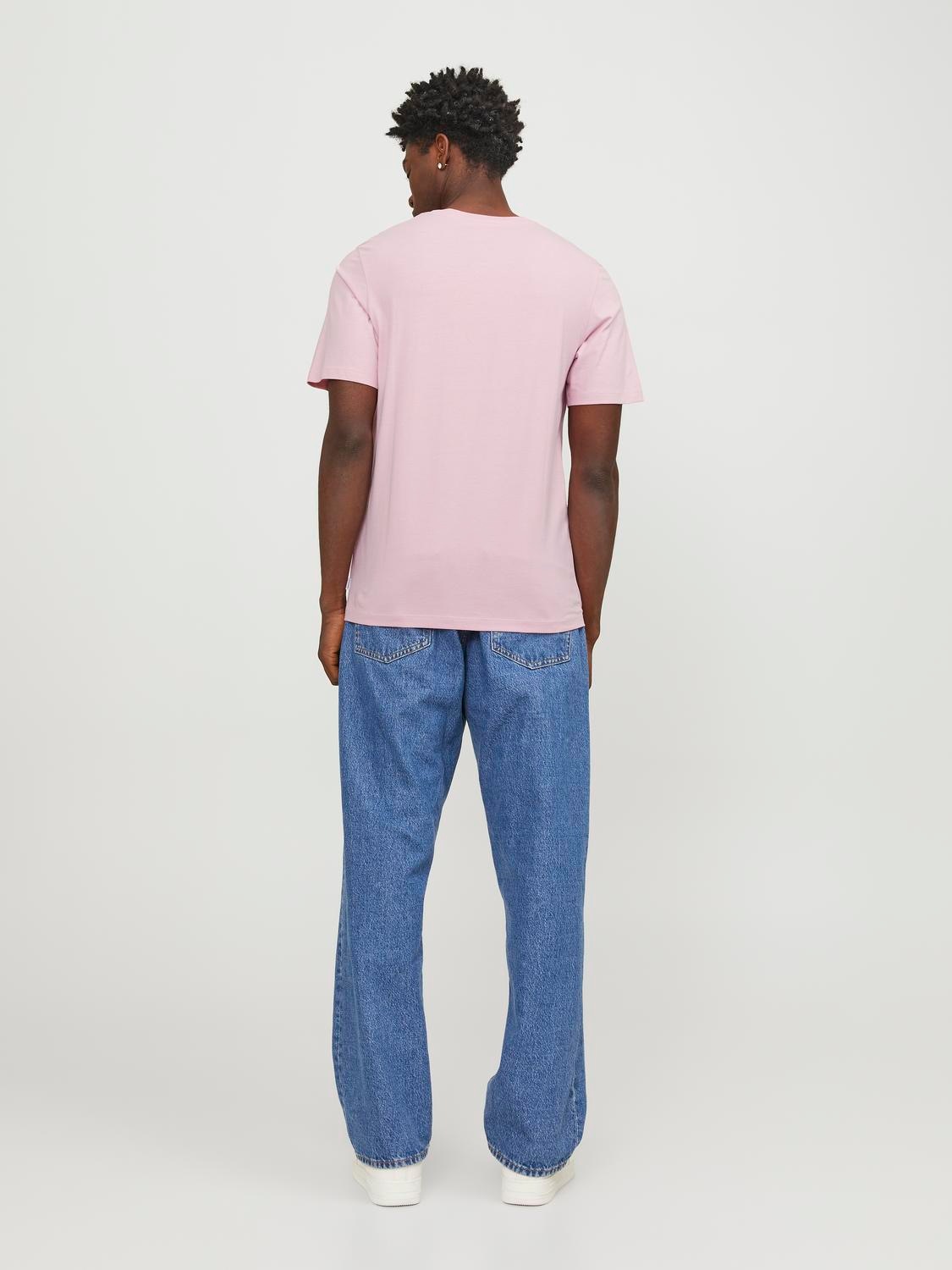 Jack & Jones Rundhalsshirt »JJEORGANIC BASIC TEE SS O-NECK NOOS«, mit Rundhalsausschnitt