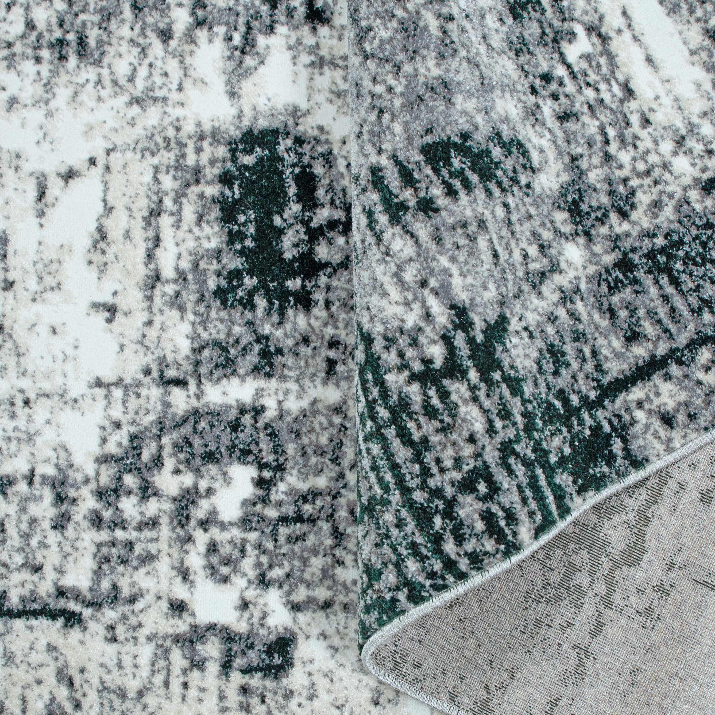 my home Tapis »Salsa« Rectangulaire 9 mm Höhe mit besonders weichem Flor, Kurzflor, im Vintage-Look, dichte Qualität