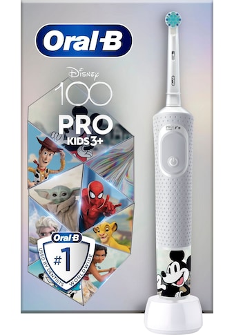 Elektrische Zahnbürste »Pro Kids Disney 100«, 1 St. Aufsteckbürsten