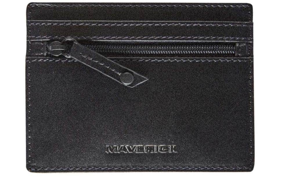 Geldbörse »Maverick All Black 11,5 x 8,7 cm, Schwarz«