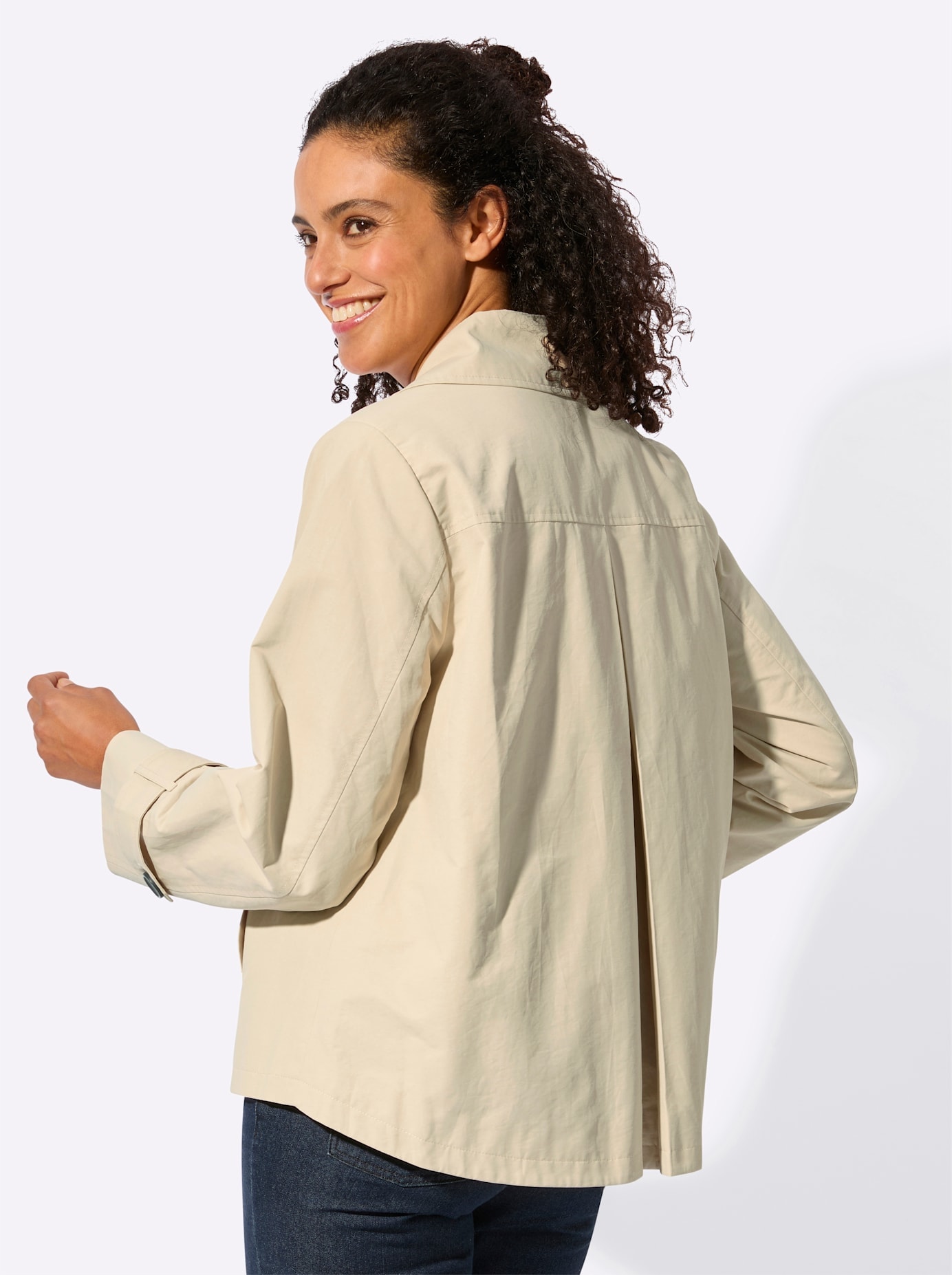 Inspirationen Veste longue ohne Kapuze