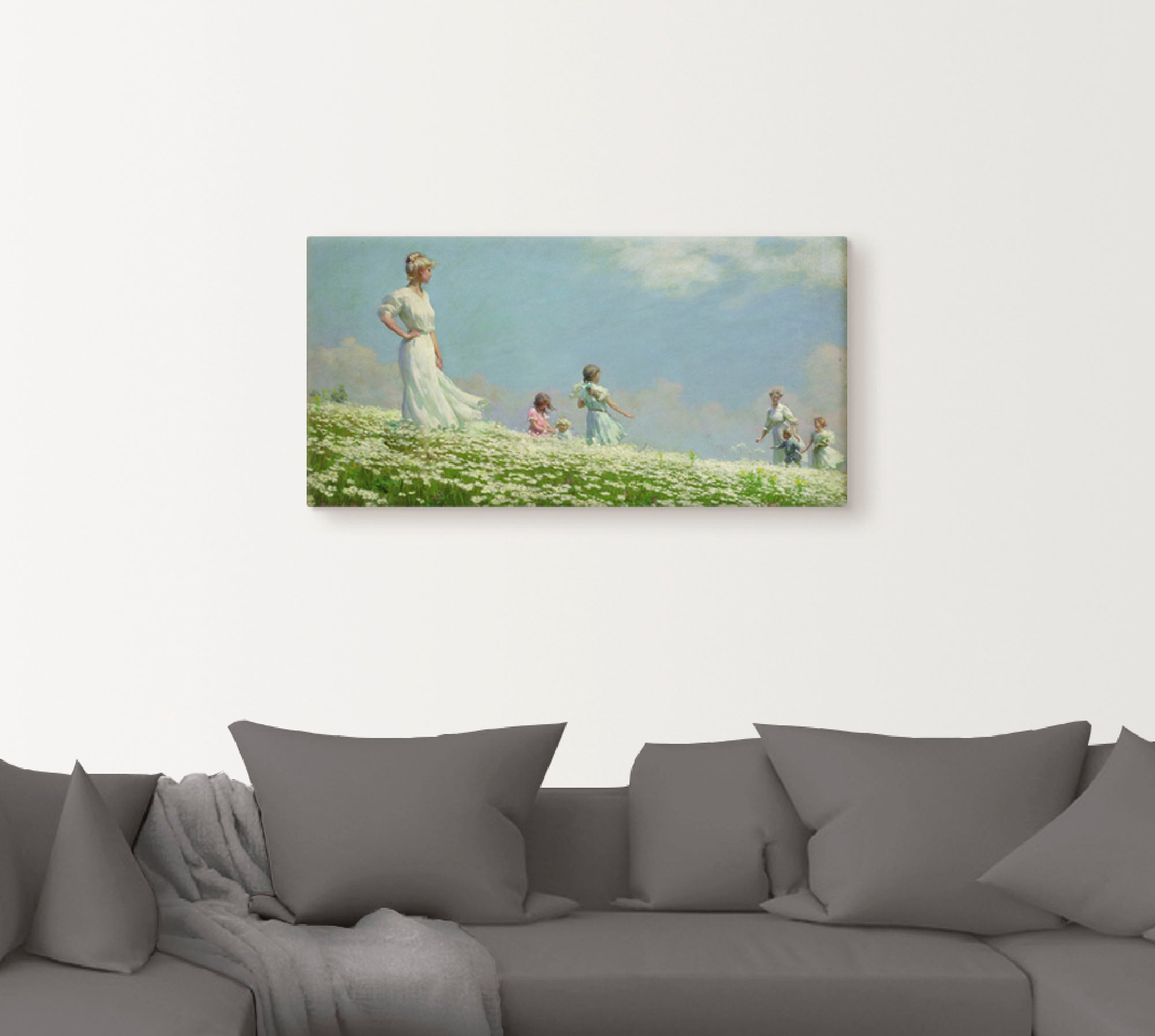 Artland Wandbild »Sommer. 1906«, Gruppen & Familien, (1 St.), als Leinwandbild, Poster in verschied. Grössen