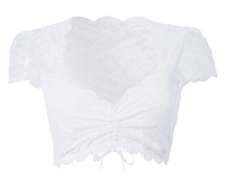 Image of Nina Von C. Dirndlbluse, Damen, aus besonders weicher und elastischer Spitze bei Ackermann Versand Schweiz