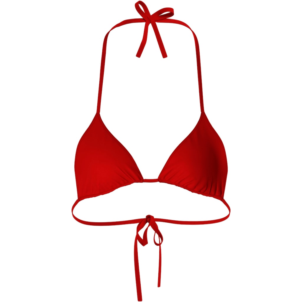 Tommy Hilfiger Swimwear Triangel-Bikini-Top »TRIANGLE RP«, mit Logoschriftzug