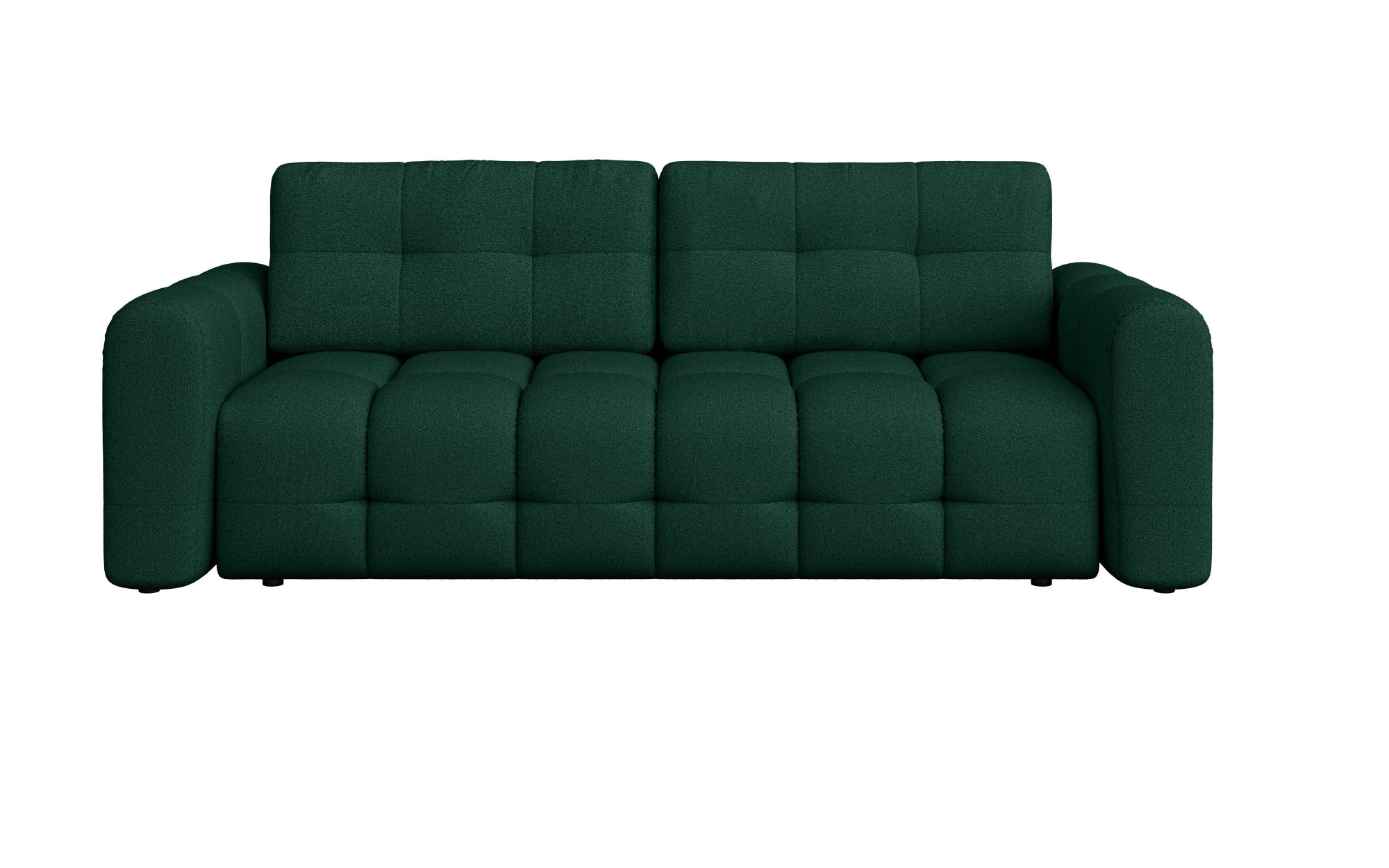 INOSIGN 3-Sitzer »Manilla, wahlweise mit Bettfunktion, B/T/H 265/117/91 cm«, mit Wellenunterfederung, in verschiedenen Materialien und Farben