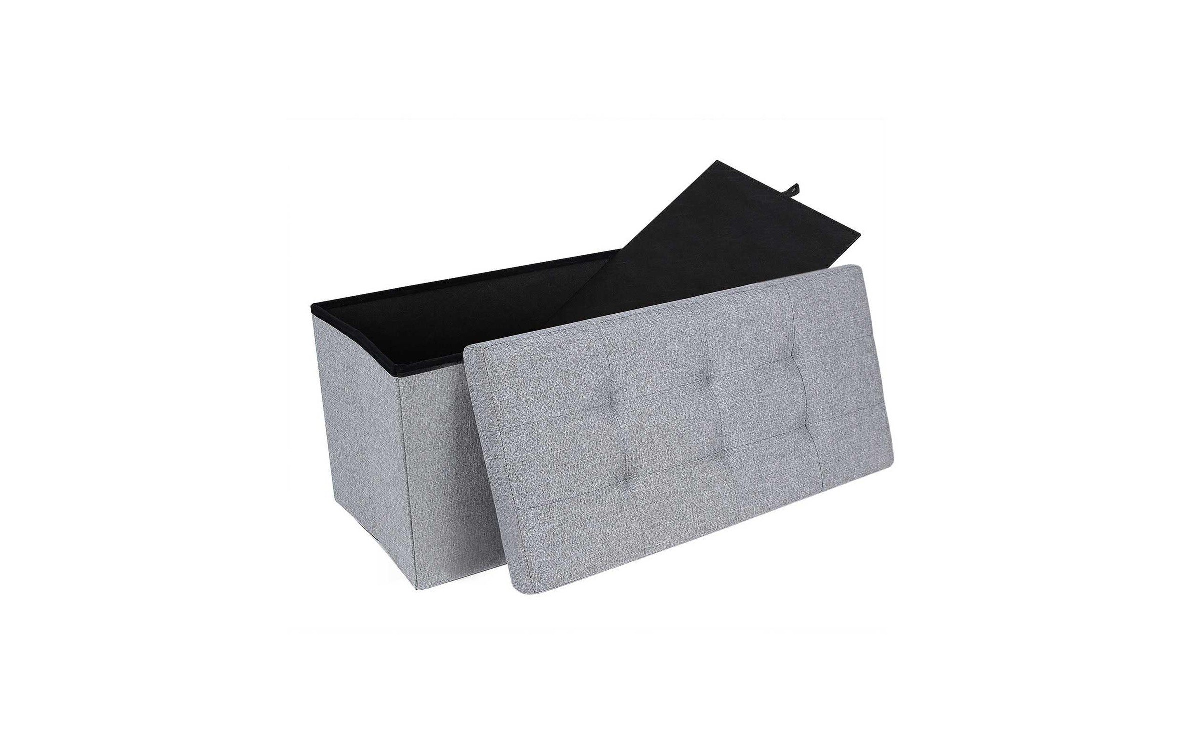 SONGMICS Sitztruhe »Ottomane mit Stauraum 76 x 38 cm«