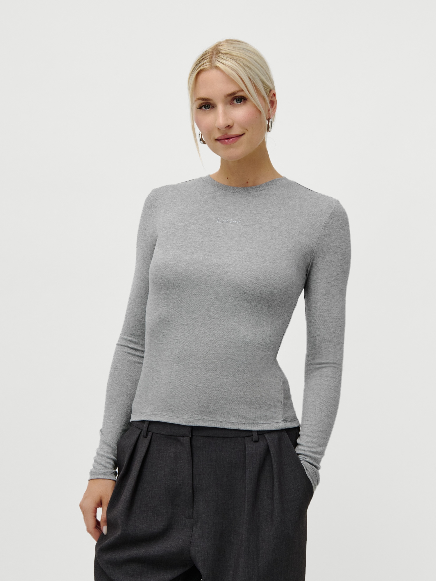 Image of LeGer Langarmshirt "Vianne, LeGer by Lena Gercke" Regular fit mit Rundhalsausschnitt
