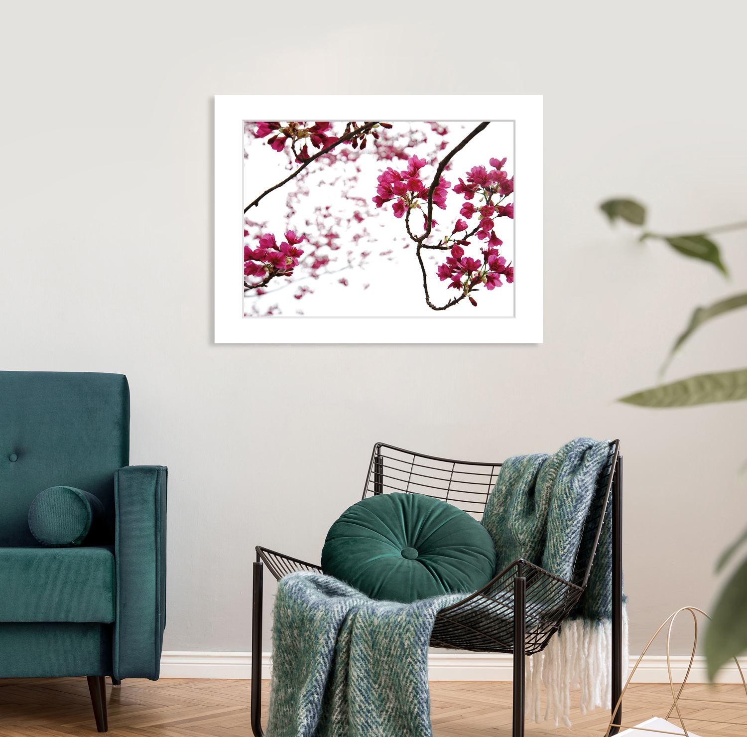 Image of queence Bild "Roxanne" Blumen Kunst Pflanzen Pflanzenbilder Rosen, gerahmt