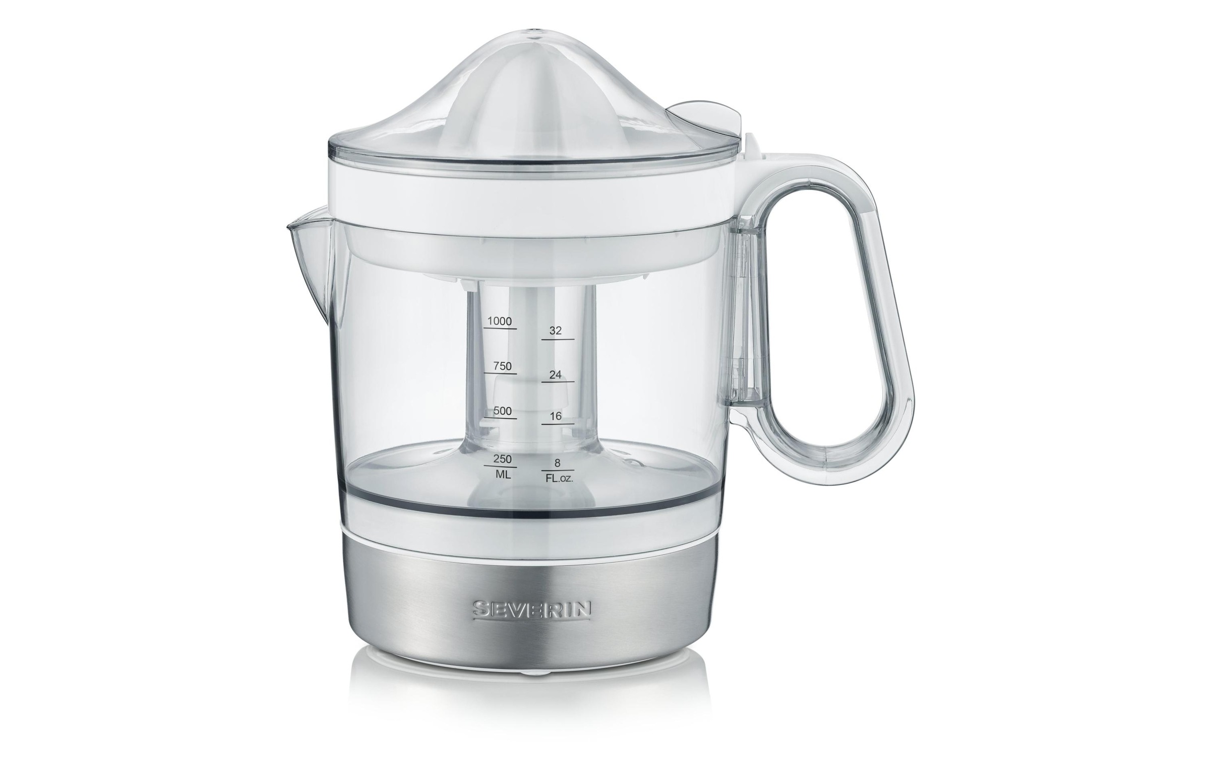 Image of Severin Zitruspresse »CP 3535 Weiss«, 85 W, 2 Kegel, Saftbehälter bei Ackermann Versand Schweiz