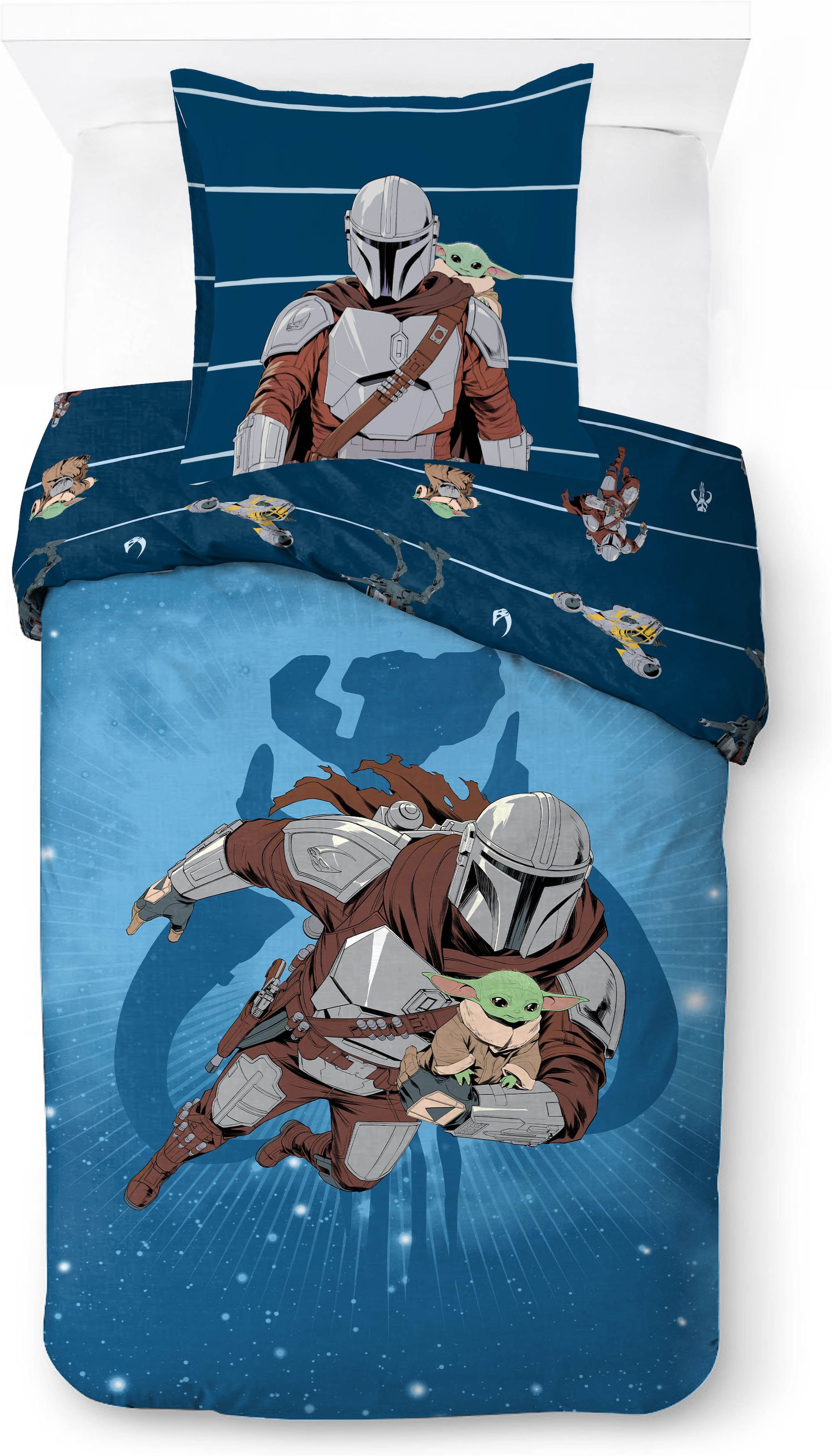 Image of Star Wars Bettwäsche "Star Wars Mando & Grogu" 2