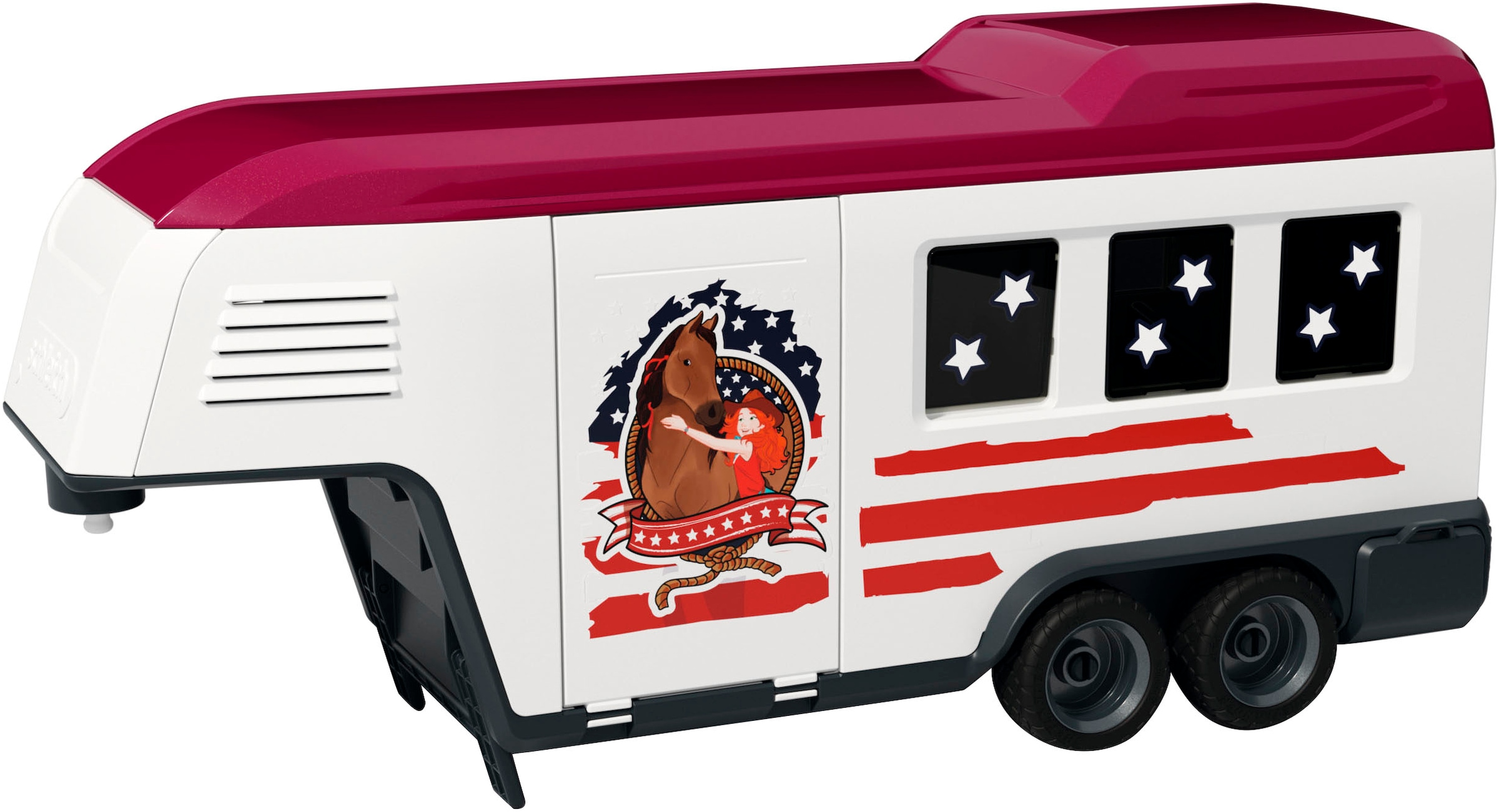 Schleich® Personnage de jeu »HORSE CLUB, Lakeside Truck mit Anhänger (42705)«