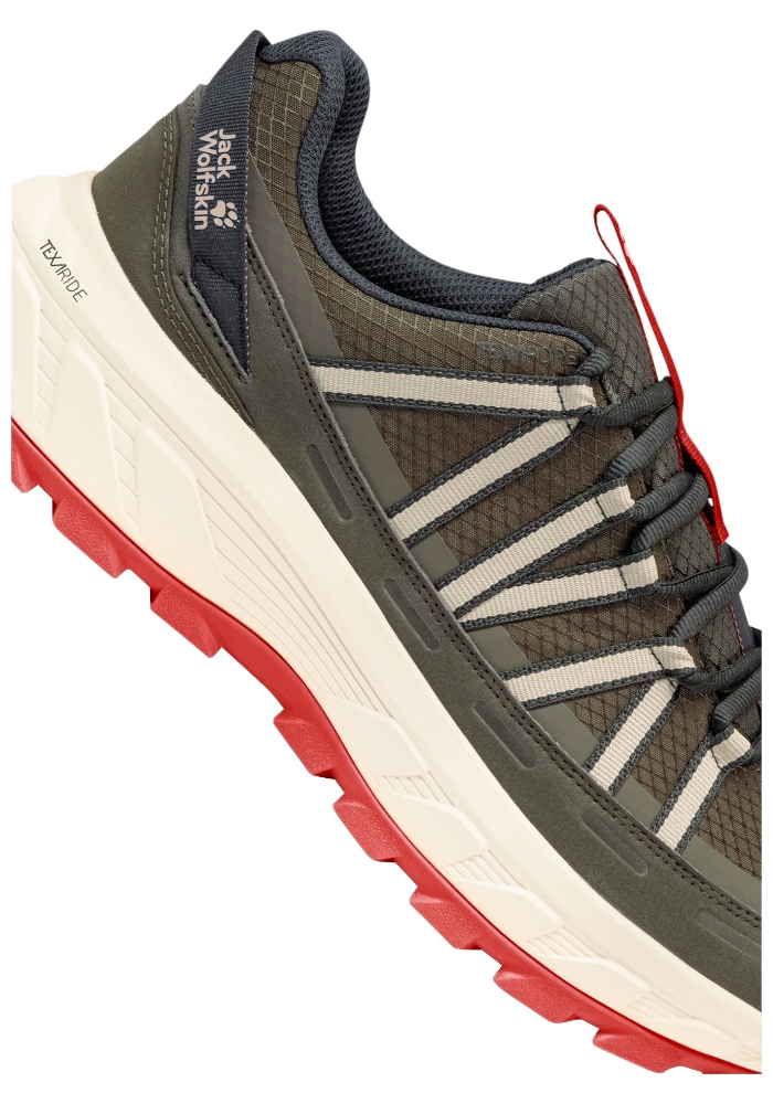 Jack Wolfskin Wanderschuh »WILD HIKE TEXAPORE LOW M«  Outdoorschuh, Trekkingschuh, wasserdicht
