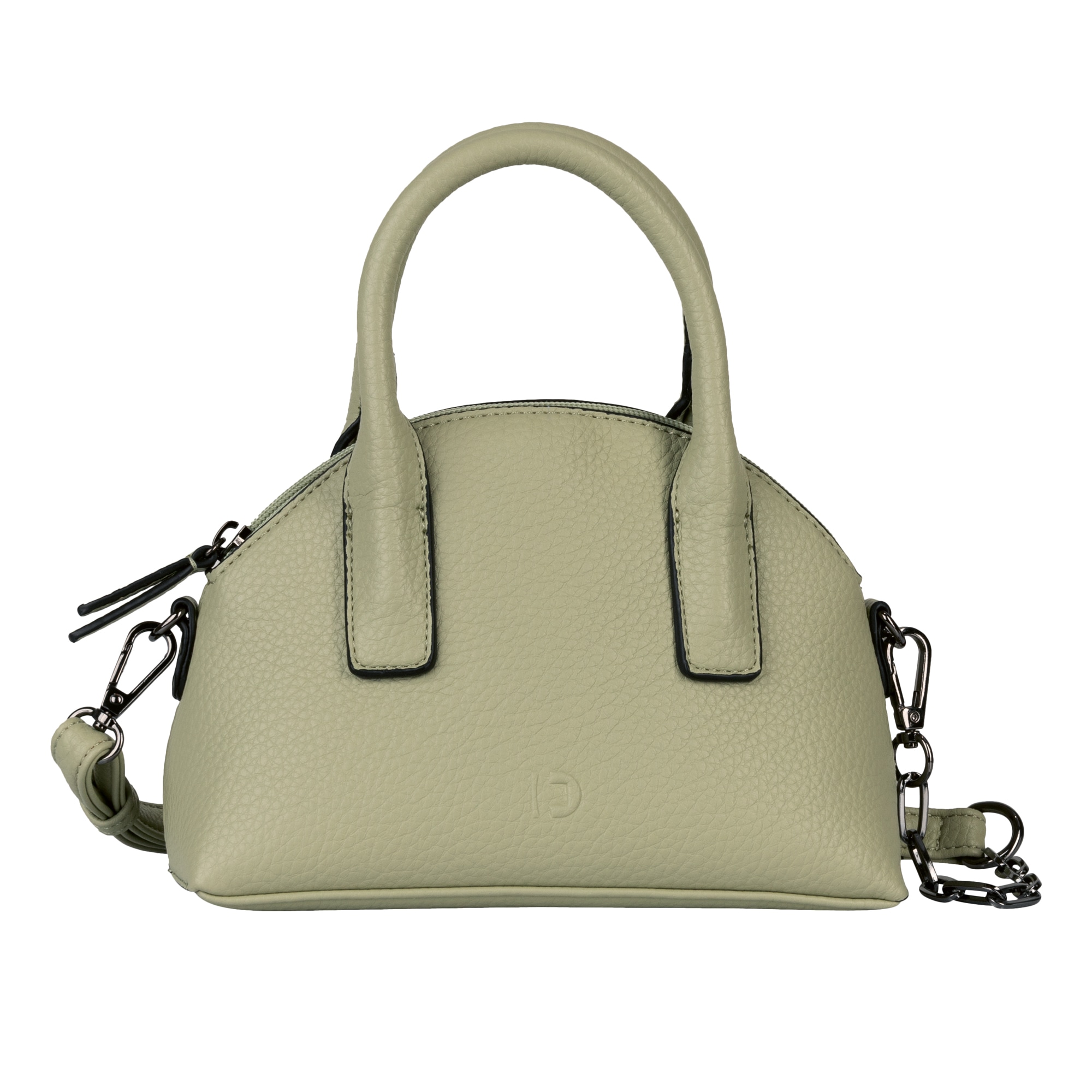 TOM TAILOR Denim Shopper »Licia«, aus genarbtem Lederimitat in moderner avantgardistischer Form