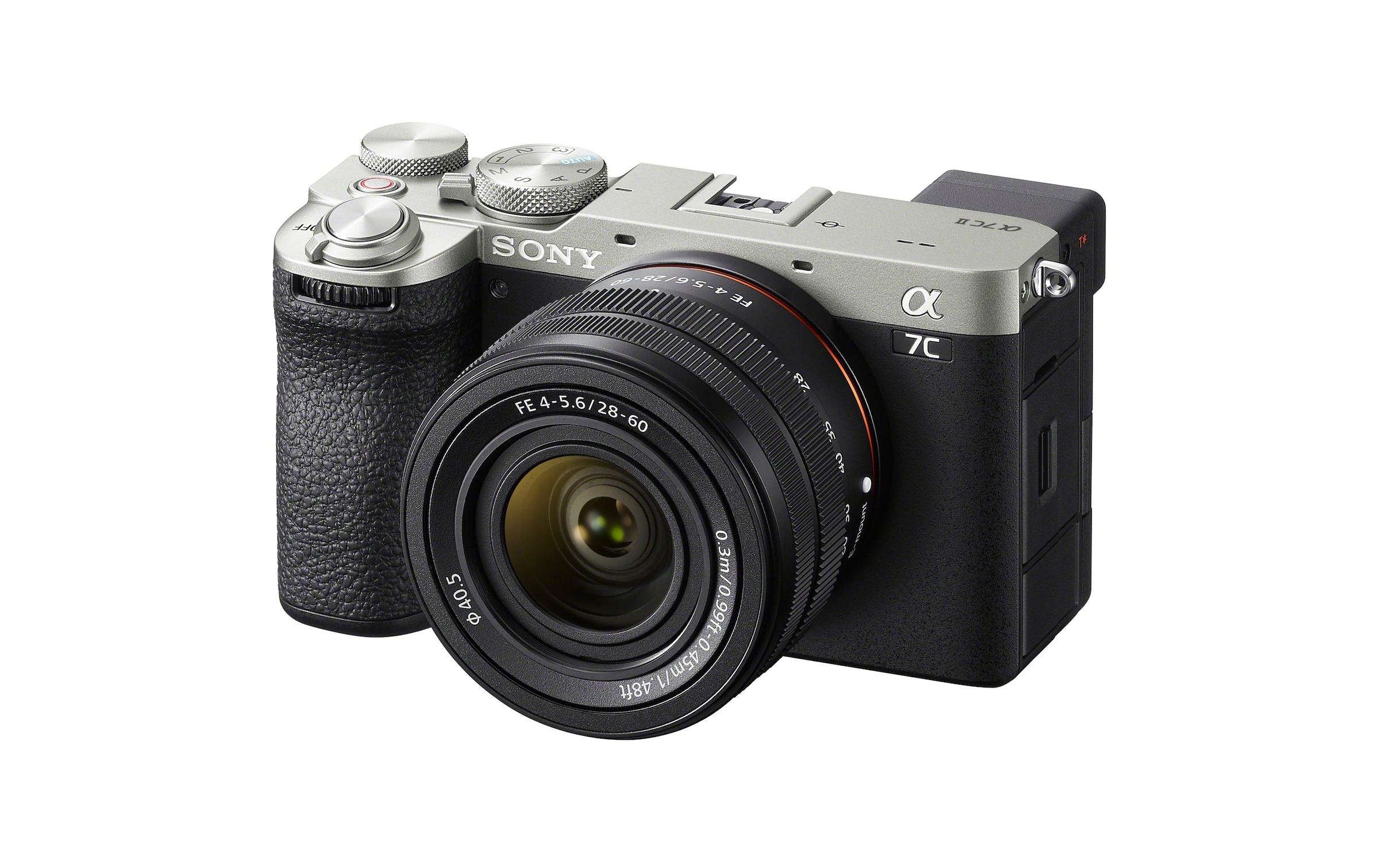 Sony Kompaktkamera »Alpha 7CII Body Silber«, 34,1 MP, Bluetooth-WLAN (Wi-Fi)