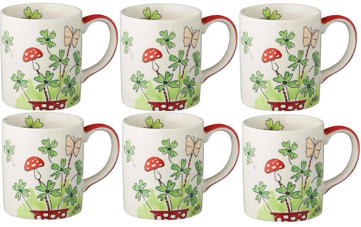 Image of Mila Cappuccinotasse »Viel Glück 180 ml« bei Ackermann Versand Schweiz