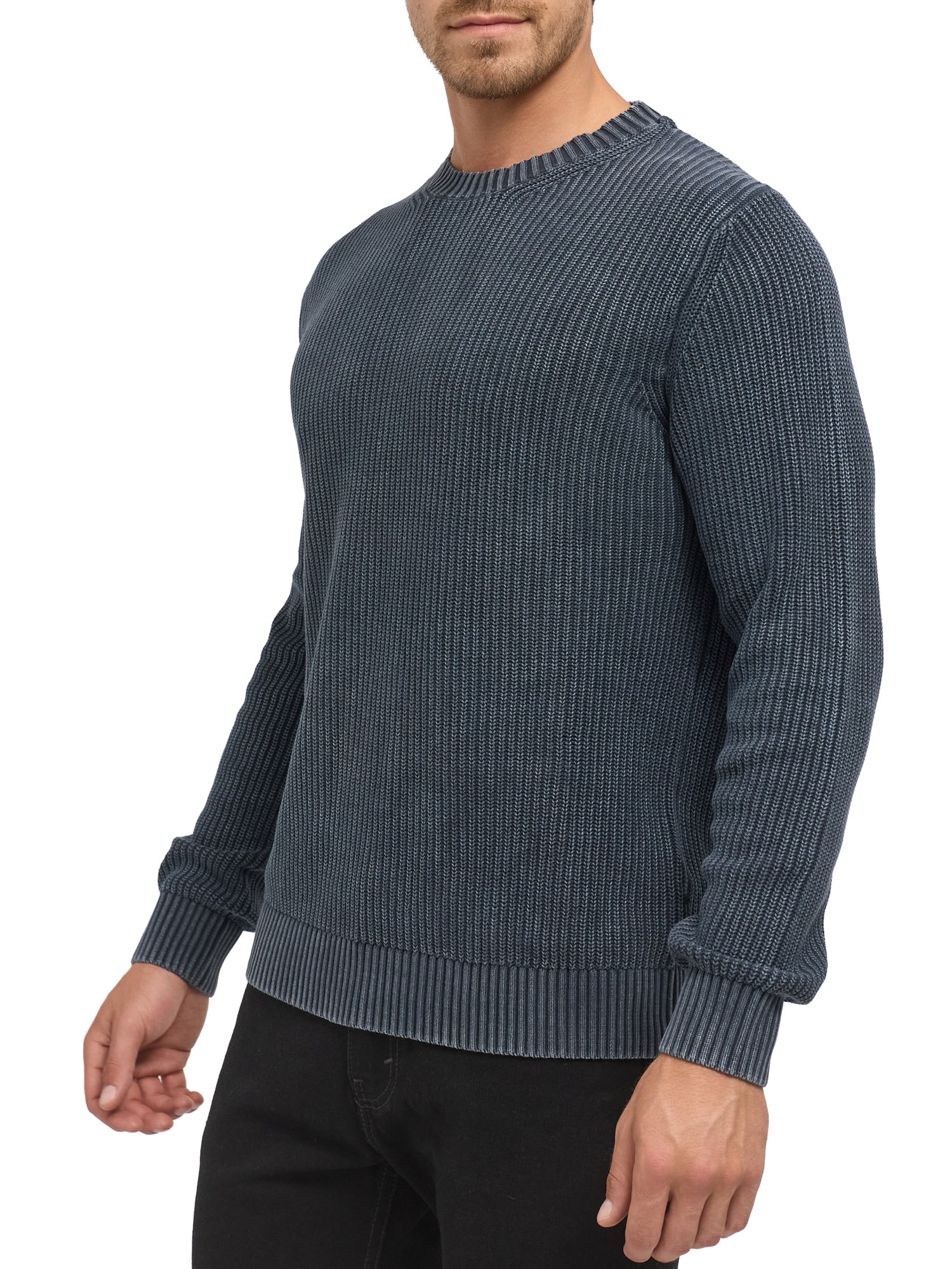 Indicode Pull à col rond »INTorpedo« Baumwolle, regular fit