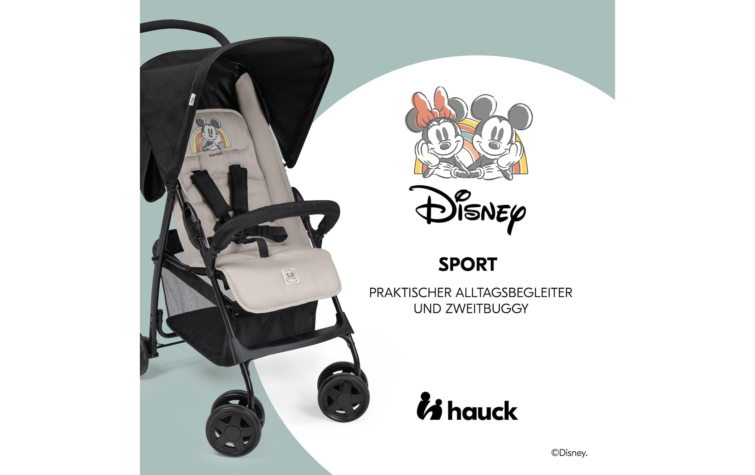 Hauck Poussette de sport »Sport Mickey & Minnie«
