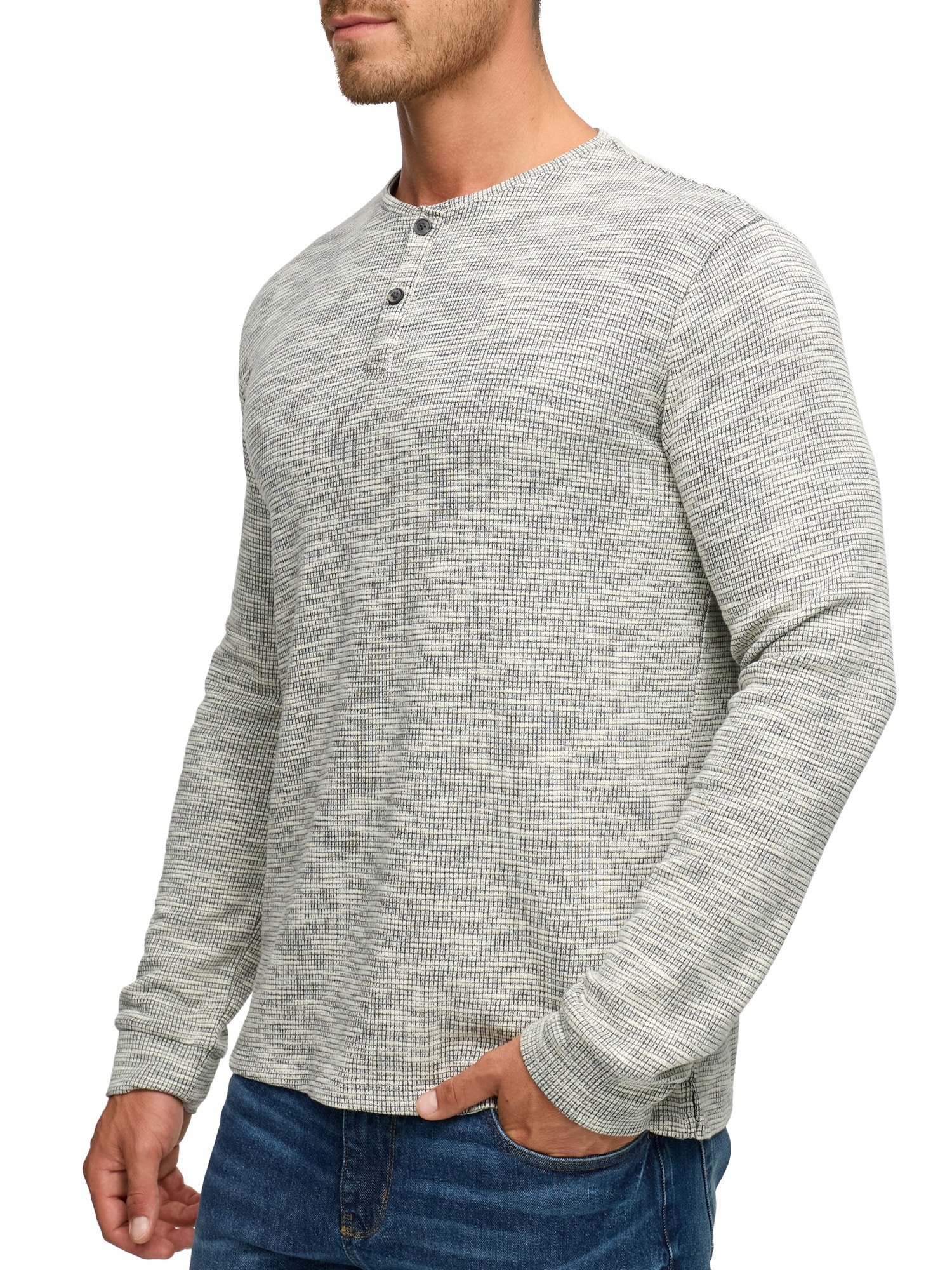 Indicode T-shirt à manches longues »INVitus«